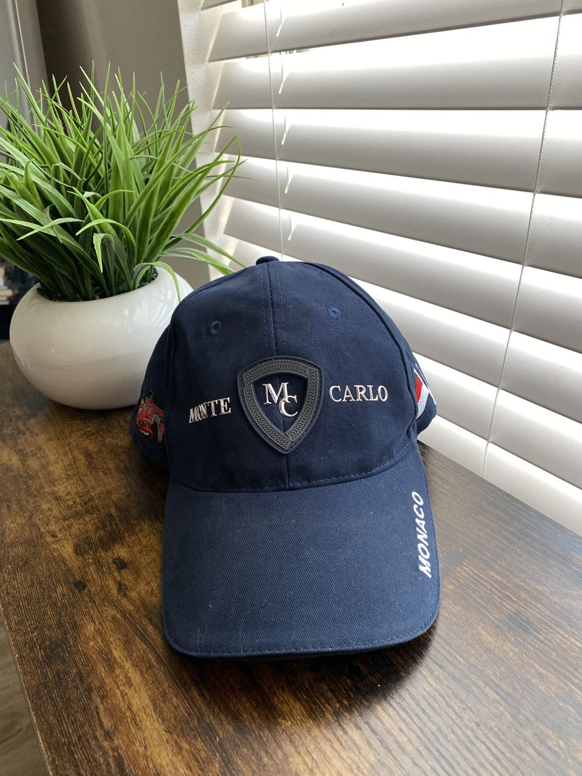 Vintage Monte Carlo Racing Hat Size ONE SIZE - 1 Thumbnail