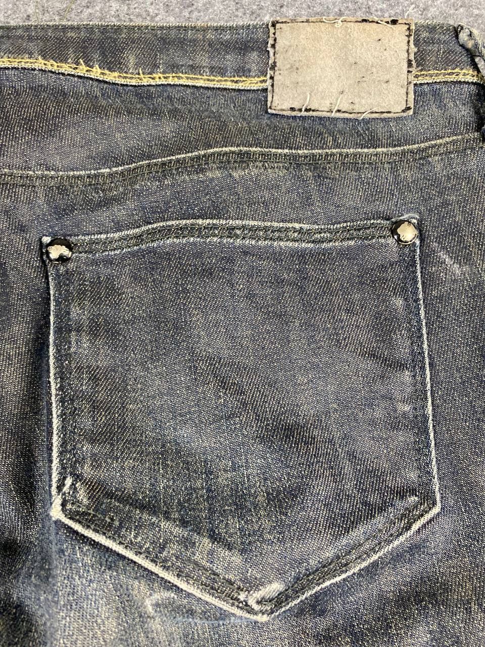 Japanese Brand back number black label tokyo girls collection distressed Size 32" / US 10 / IT 46 - 6 Thumbnail
