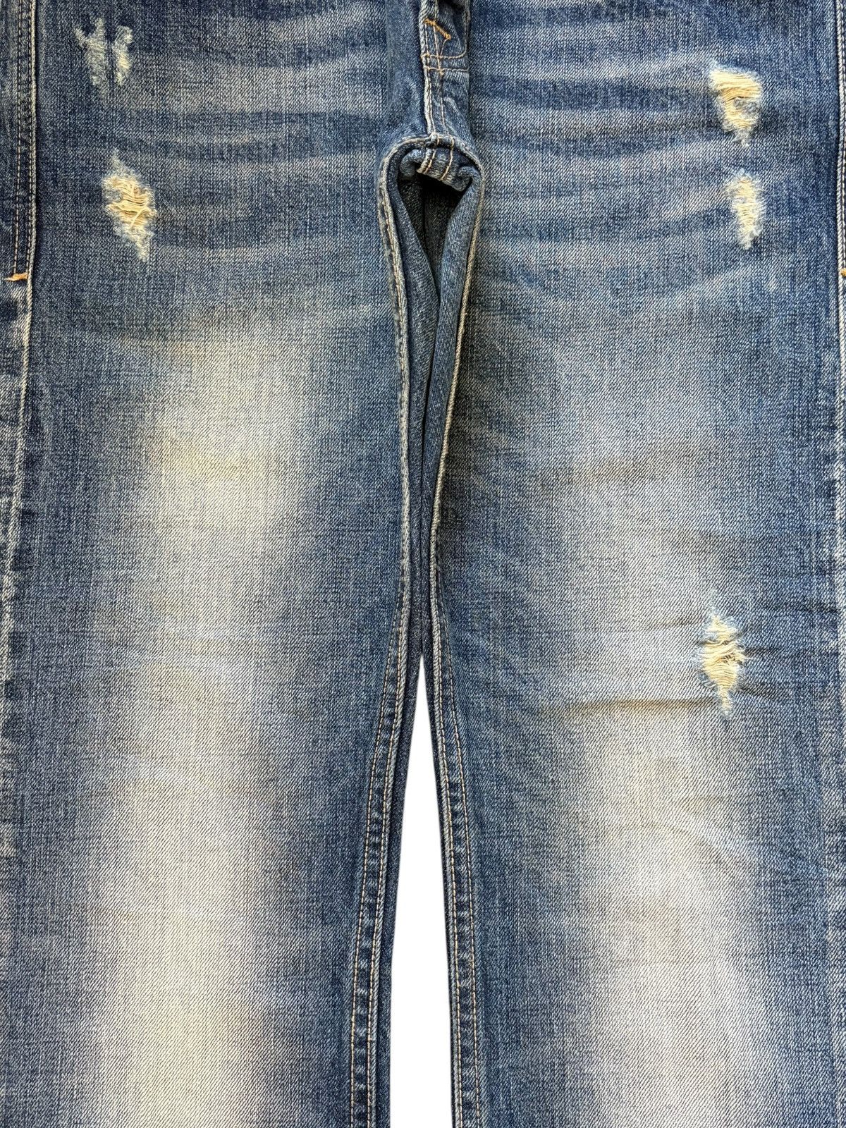 Cult Of Individuality Vintage Cult of Individuality Selvedge Distressed Jeans Size US 31 - 3 Thumbnail
