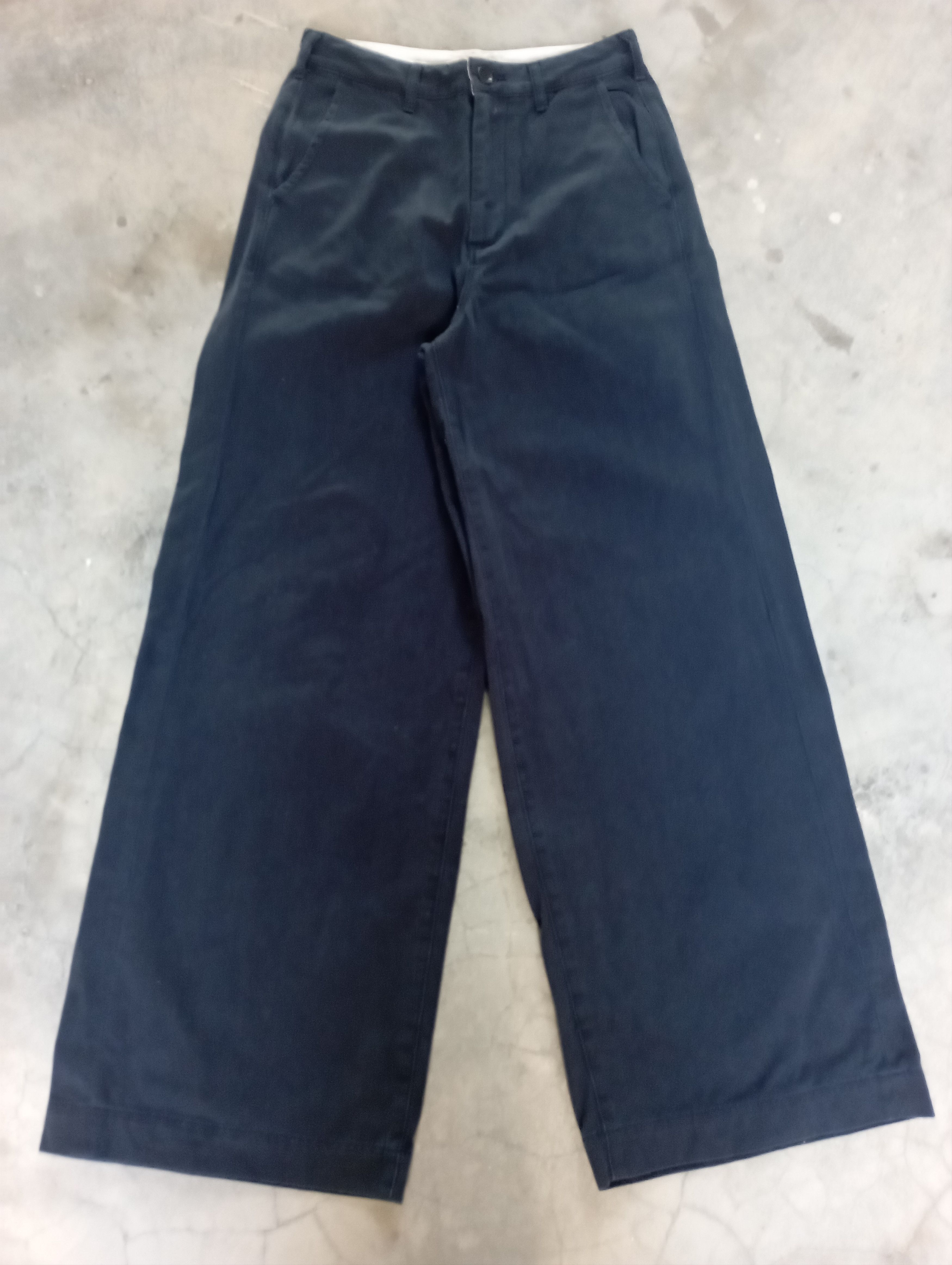 Orslow Super Baggy Pants Faded Black Made In Japan D.M.G Pant Size US 26 / EU 42 - 1 Thumbnail