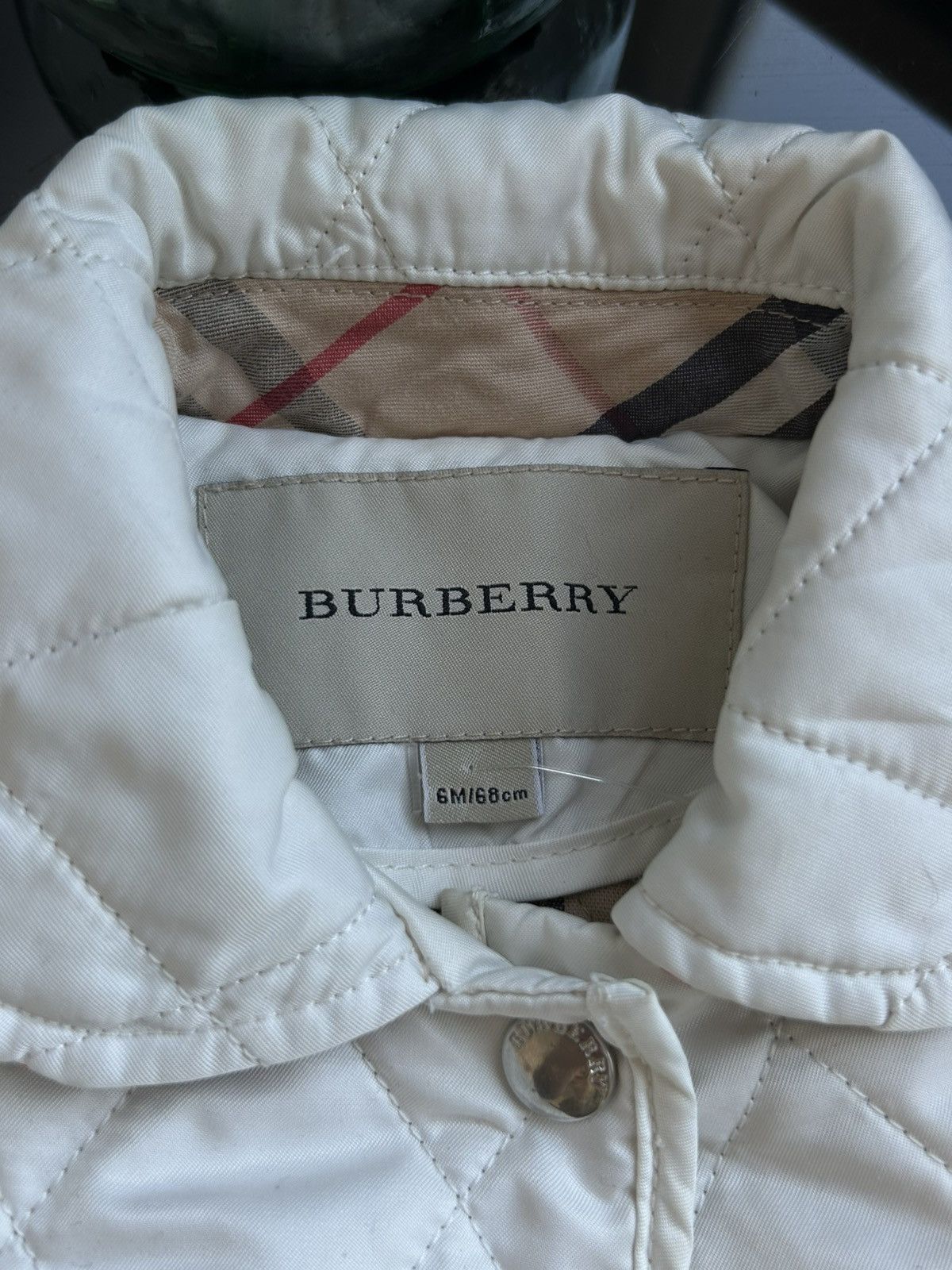 Burberry Vintage jacket quilted burberry brit gray kids Size XXS / US 00 / IT 34 - 8 Thumbnail