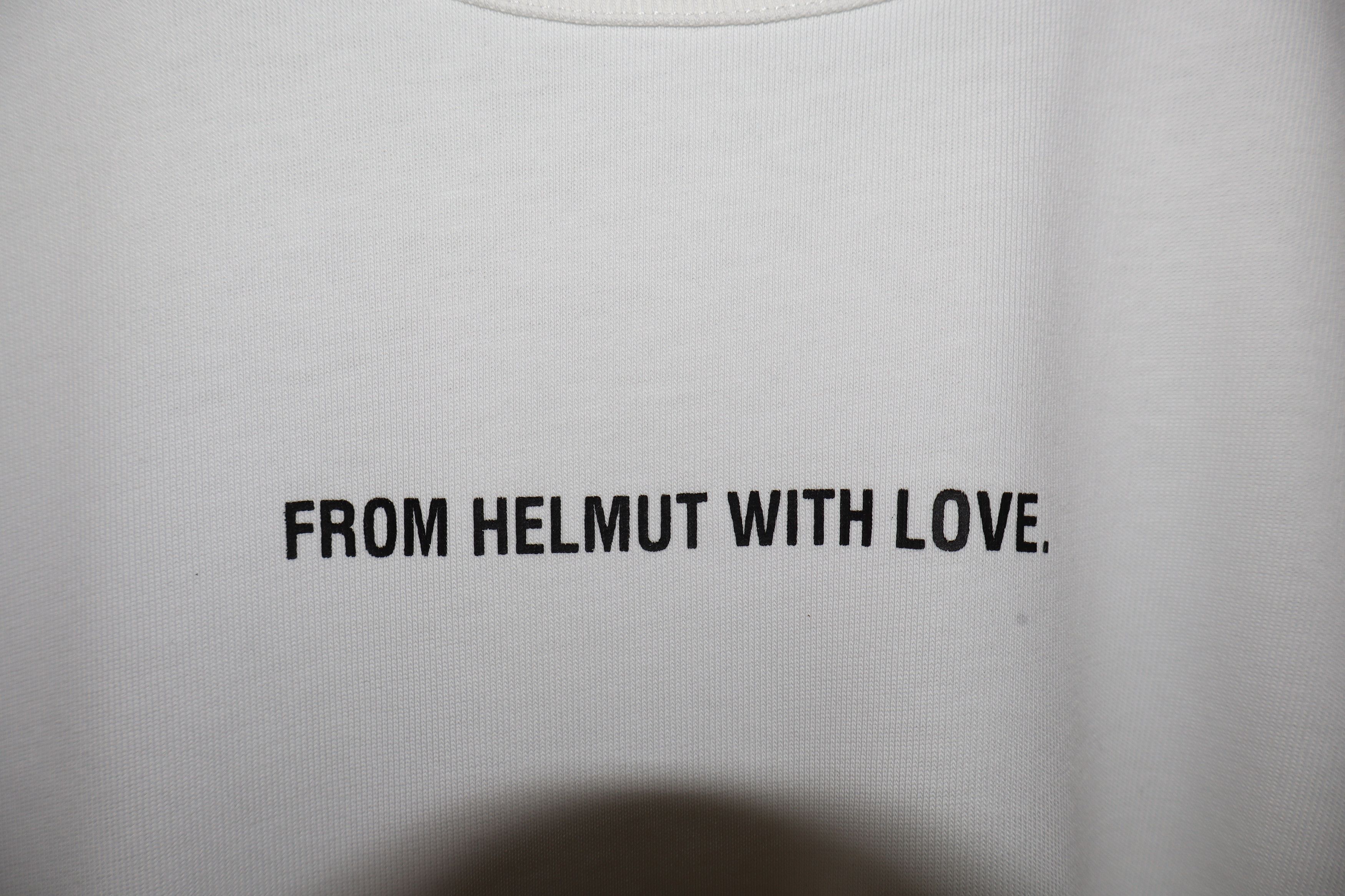 Helmut Lang With love t-shirt Size L / US 10 / IT 46 - 2 Thumbnail