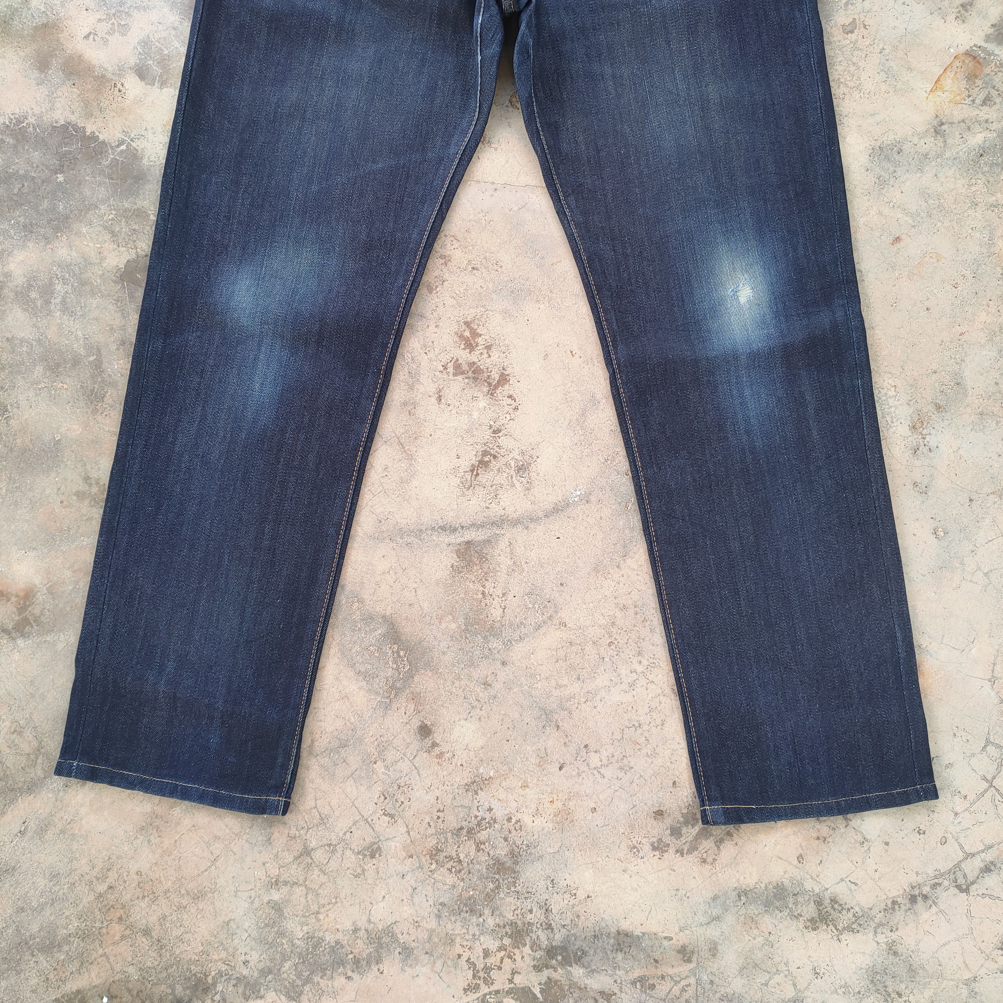Edwin × Jean × Vintage W34 VINTAGE EDWIN RIPPED JEANS DENIM PANTS Size US 34 / EU 50 - 4 Thumbnail