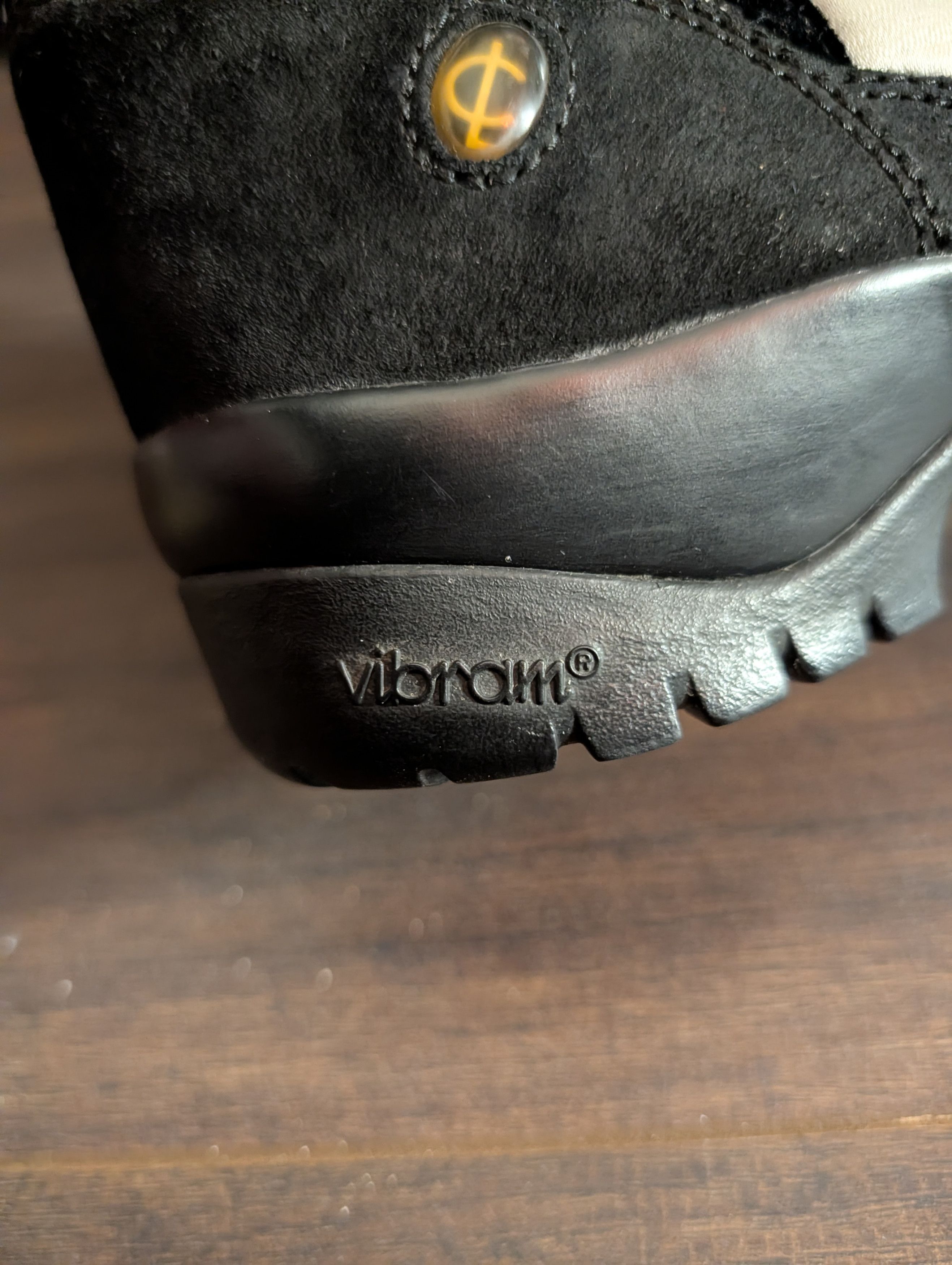 Coach Pasha RARE Fur Trim Logo Print Vibram Sole Boots Size US 8 / IT 38 - 6 Thumbnail