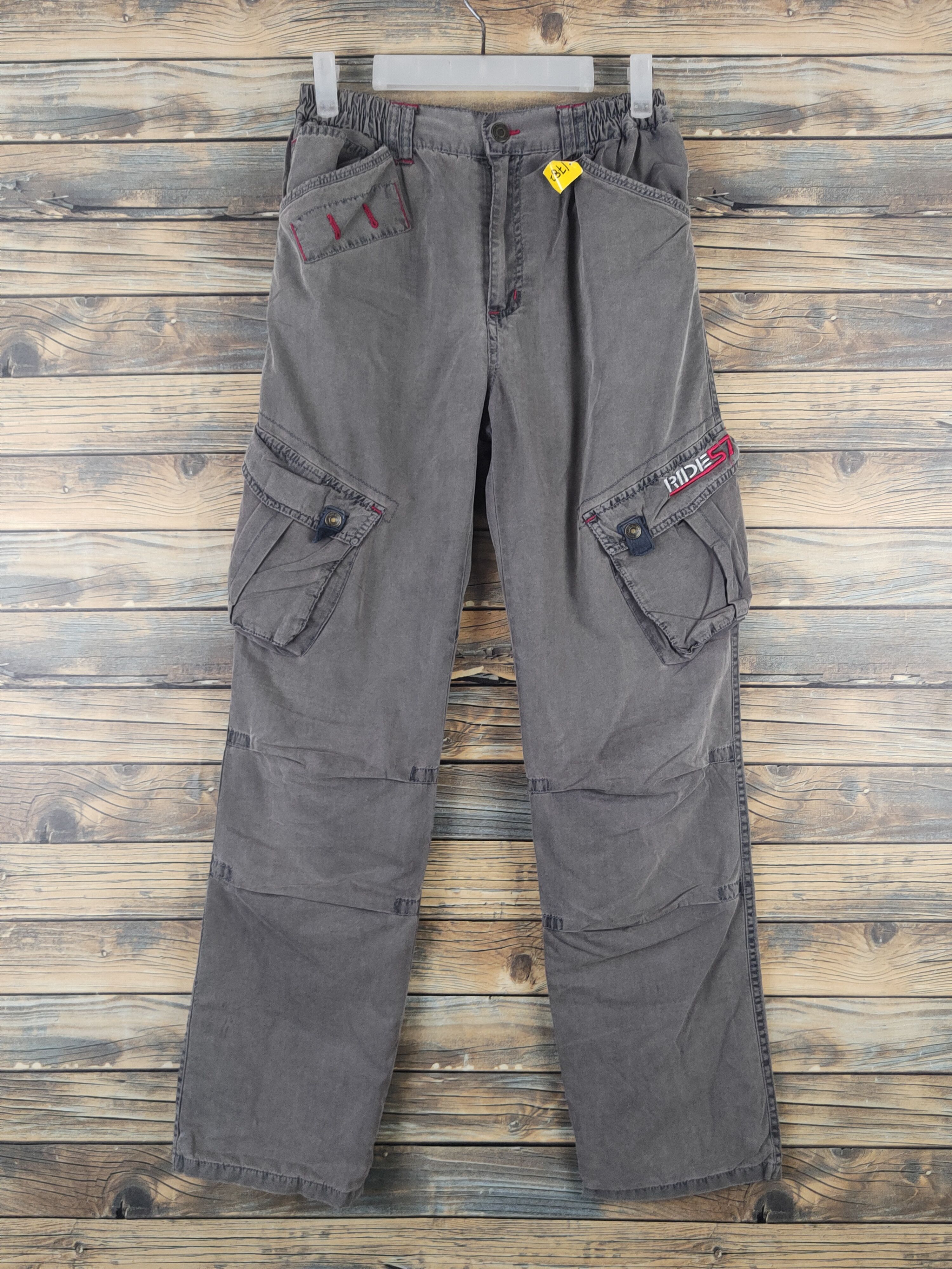 DL Japanese Brand Olive Multipocket Cargo Pants #1782