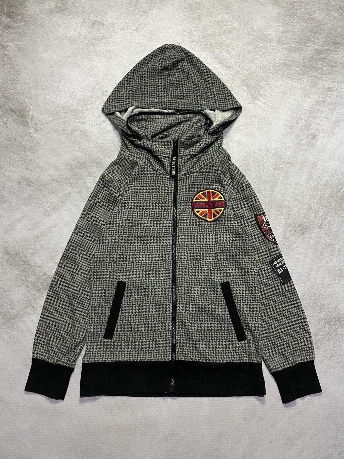 Japanese Brand Batsu Studio Bono Zip Hoodie Size US M / EU 48-50 / 2 - 5 Thumbnail