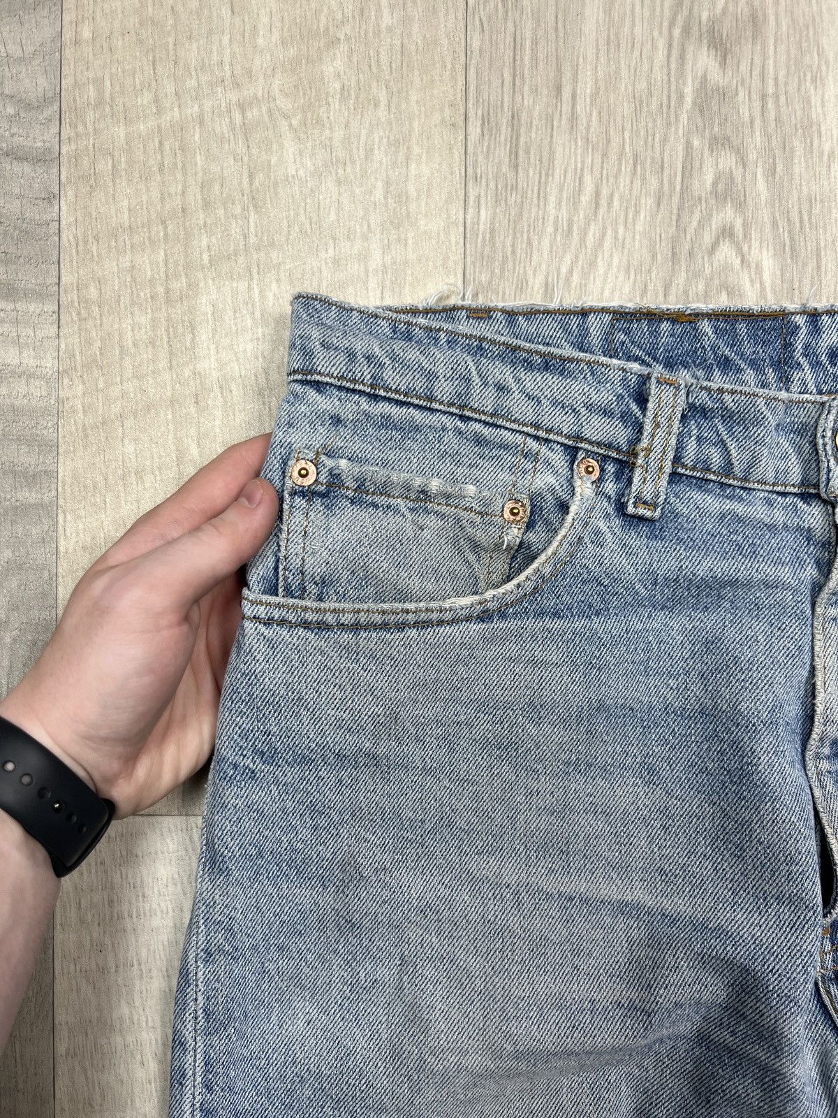 Levi's Levi’s 550 Made in USA Vintage Denim Jeans Pants (Y0345) Size US 34 / EU 50 - 4 Thumbnail