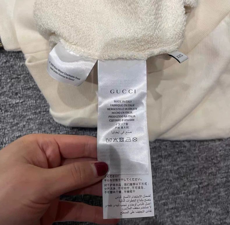 Gucci Gucci Authentic large logo zipper sweatshirt 2501-Nextarro Size US XS / EU 42 / 0 - 8 Thumbnail