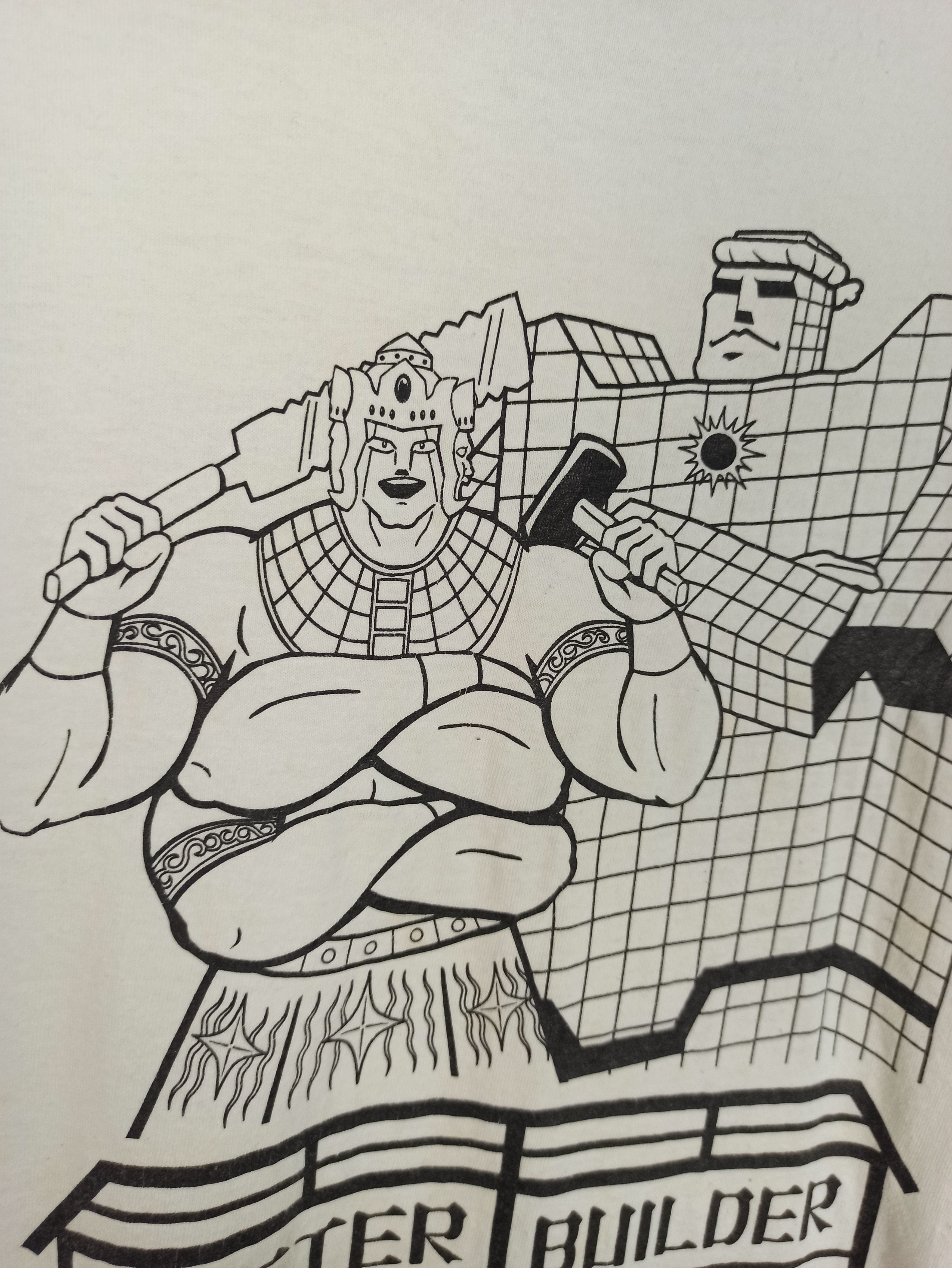 Anime RARE KINNIKUMAN MUSCLE APPAREL TSHIRT Size US L / EU 52-54 / 3 - 10 Thumbnail