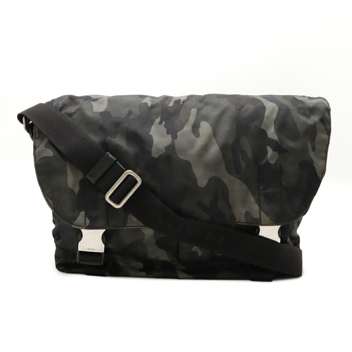 Prada Prada Va0887 Tessuto Camouflage Messenger Bag Others Crossbody Bag Va0887, Men's