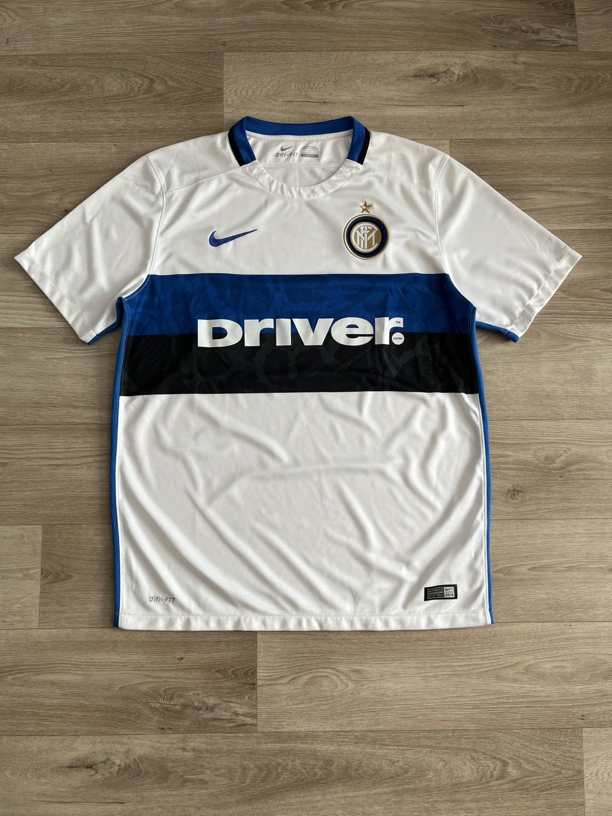 Nike Nike Inter Milan Jersey 2015-16 Football Kit Shirt/Shorts Size US L / EU 52-54 / 3 - 2 Thumbnail