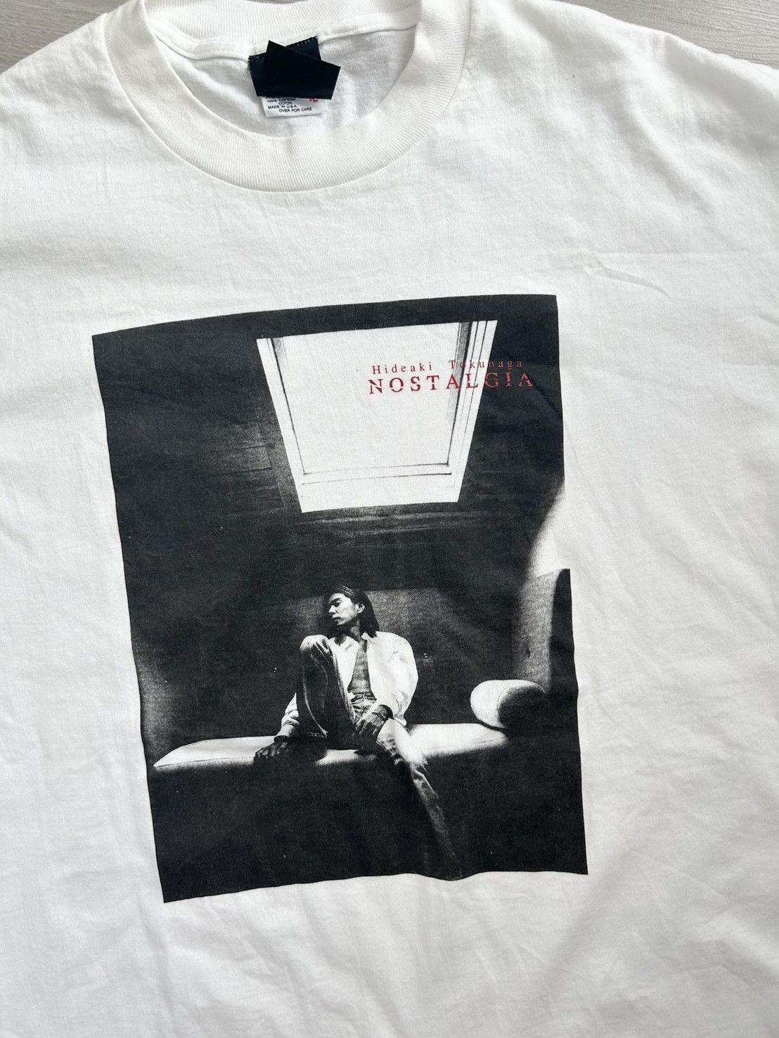 Vintage Hideaki Tokunaga Vintage T Shirt 90’ Size US L / EU 52-54 / 3 - 5 Thumbnail