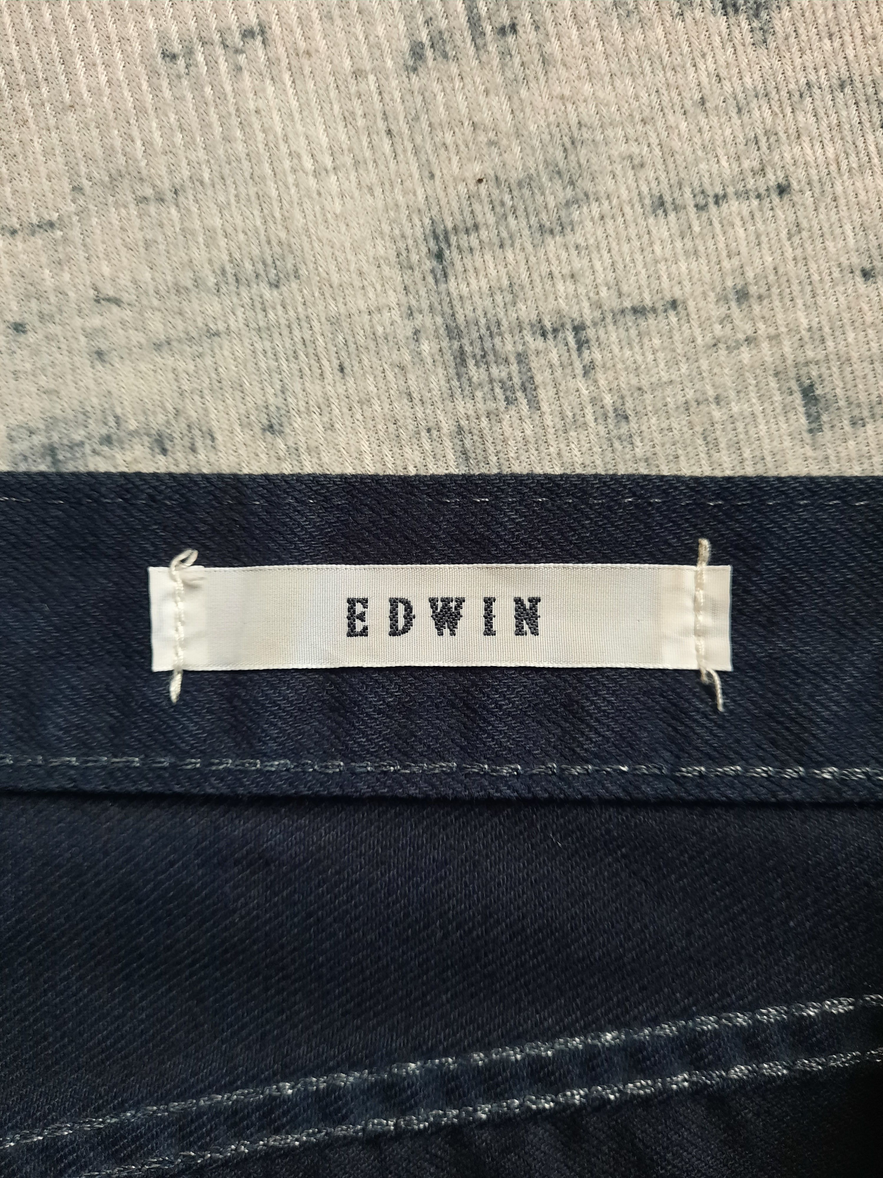 Japanese Brand 🔥Edwin dark blue camo army color jeans Size US 30 / EU 46 - 7 Thumbnail