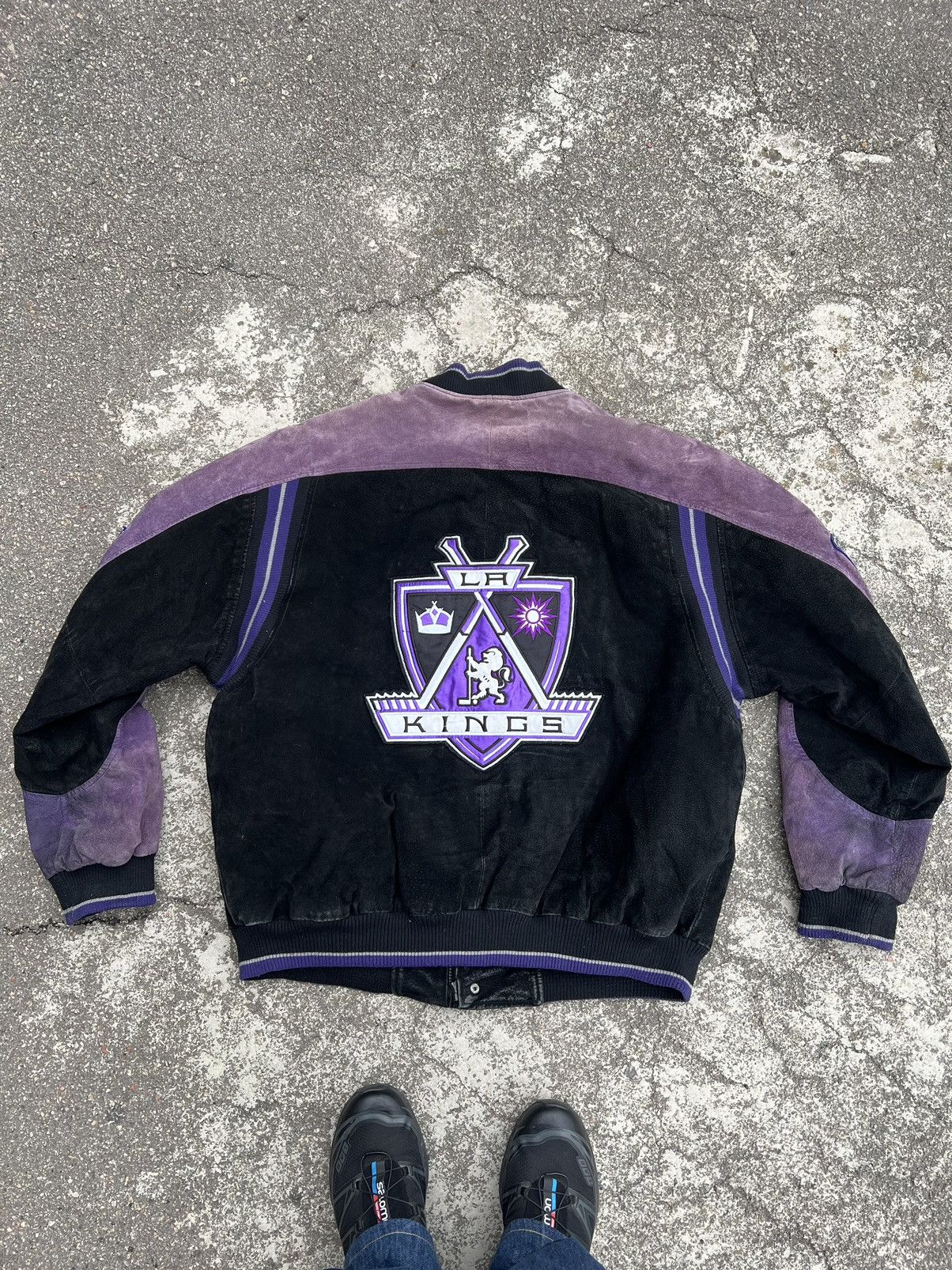 NFL × Vintage Vintage Purple 🏒NFL 🏒KINGS Bomber Size US XXL / EU 58 / 5 - 8 Thumbnail