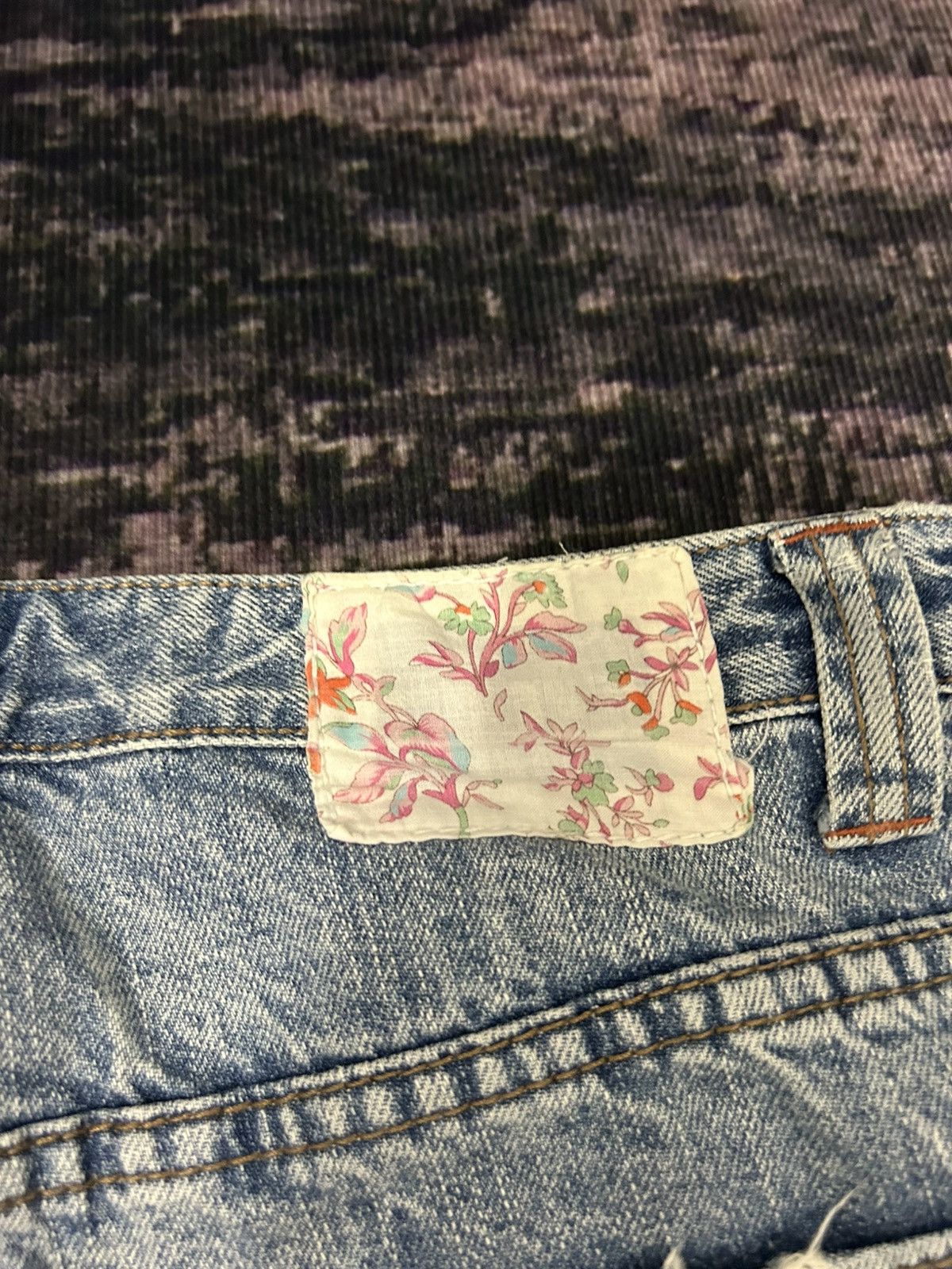 Japanese Brand Vintage Clef De Sol Ripped Jeans Size US 31 - 10 Thumbnail