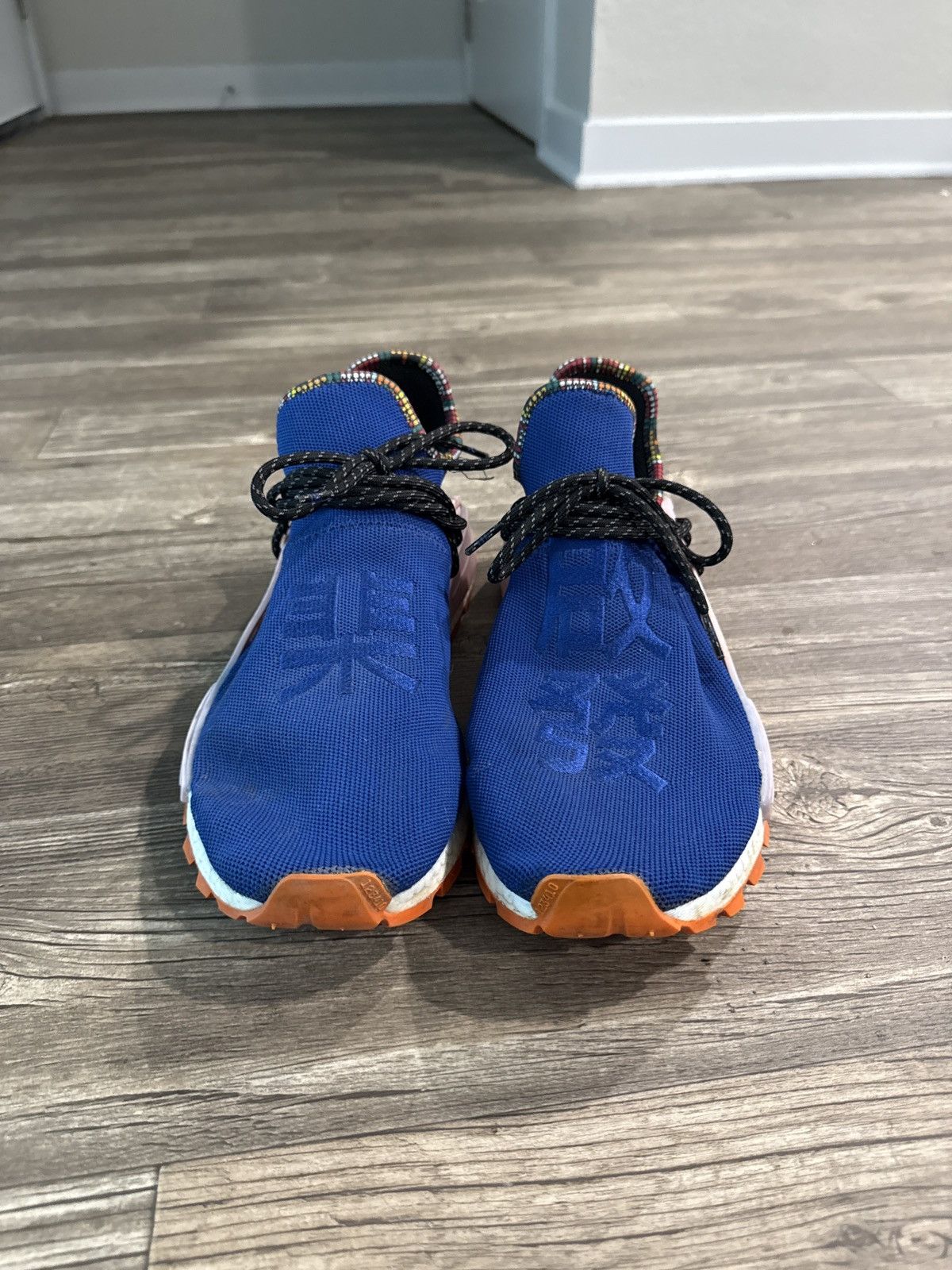 Adidas × Pharrell ADIDAS x PHARRELL WILLIAMS NMD hu 12.5M Size US 12.5 / EU 45-46 - 4 Thumbnail