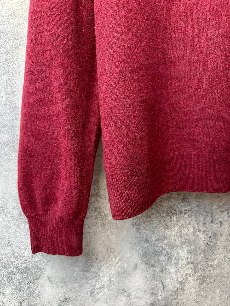 Gant GANT Lambswool Sweater Vintage Crew Neck Burgundy Size US XL / EU 56 / 4 - 7 Thumbnail