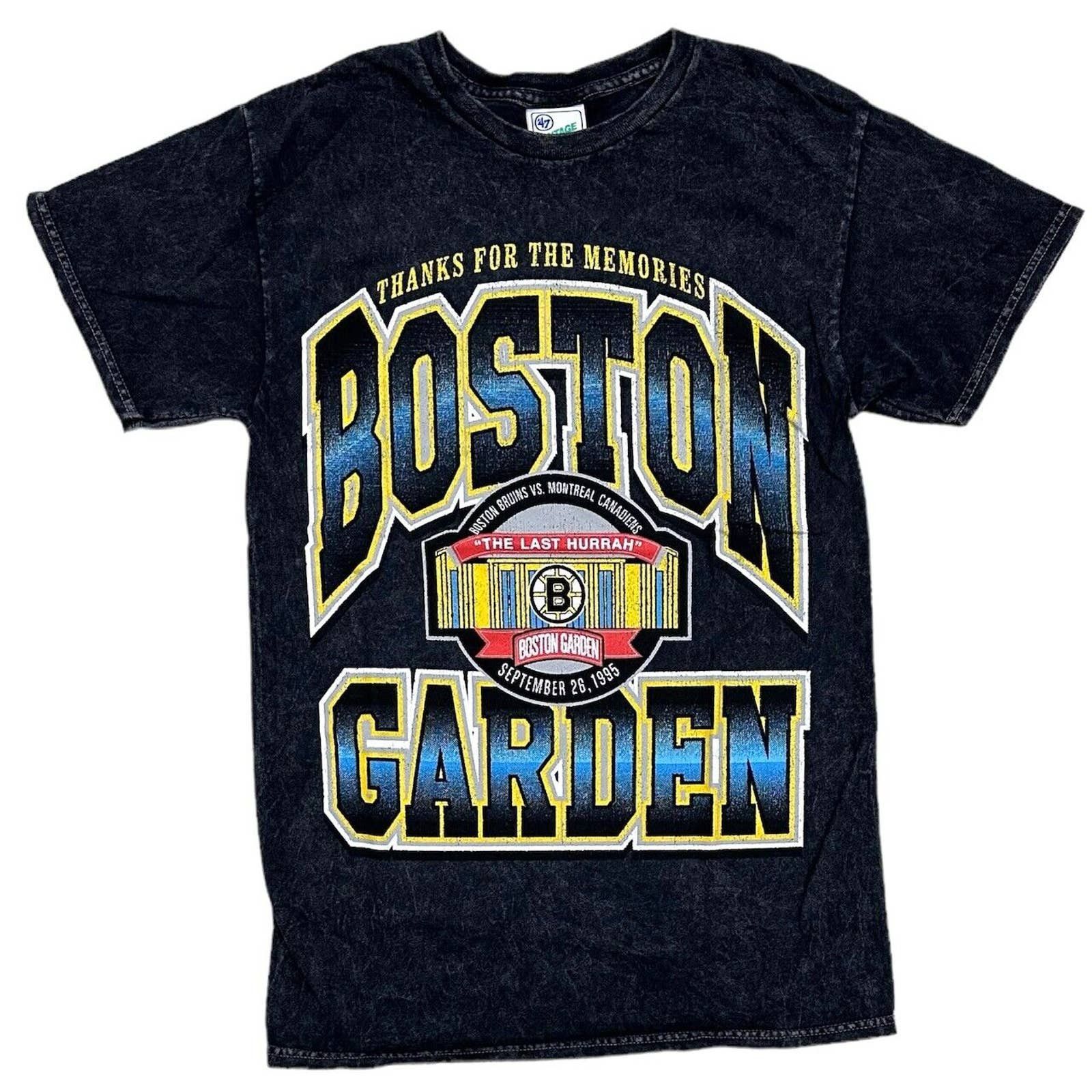 47 Brand Boston Bruins by 47 Brand Men's Vintage Tubular Tee T-Shirt Size US L / EU 52-54 / 3 - 1 Thumbnail