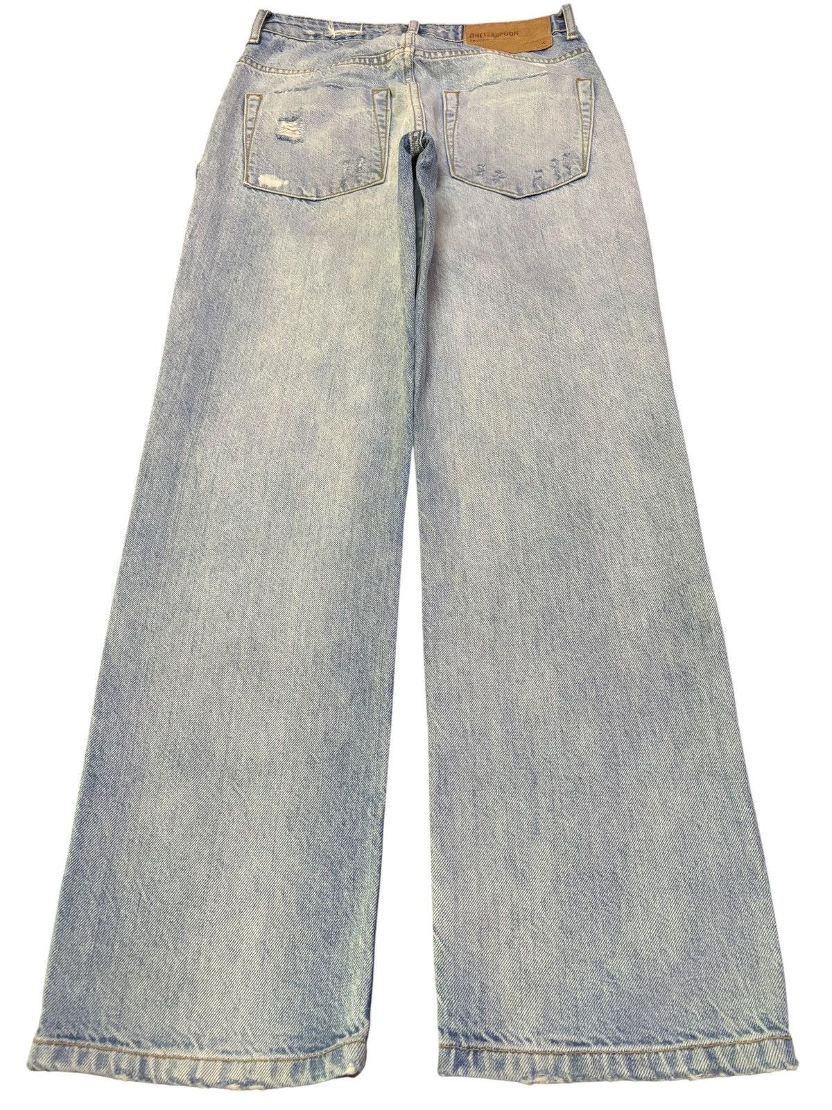 One Teaspoon Vtg Y2k ONETEASPOON Distressed Jeans Size US 28 / EU 44 - 2 Thumbnail