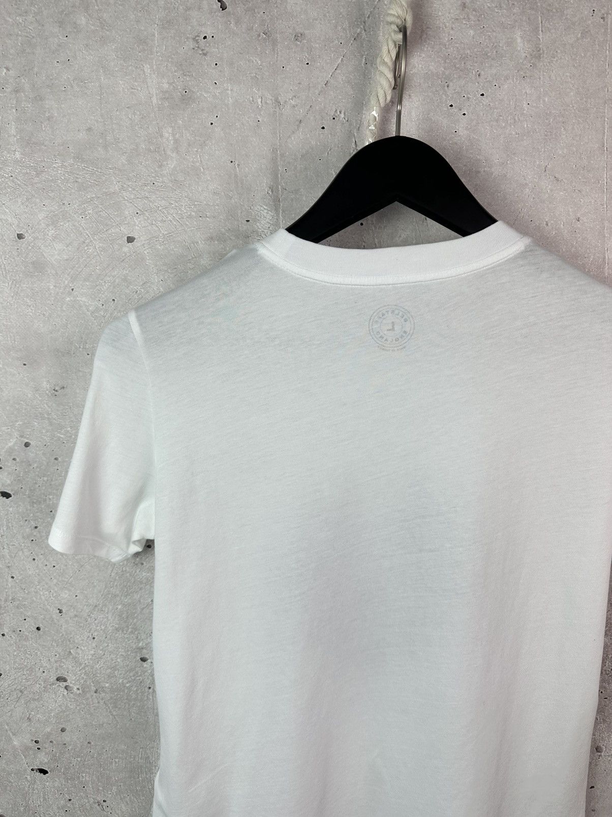 Belstaff Belstaff White Cotton Logo Crew Neck Short Sleeve T-shirt Size S / US 4 / IT 40 - 6 Thumbnail
