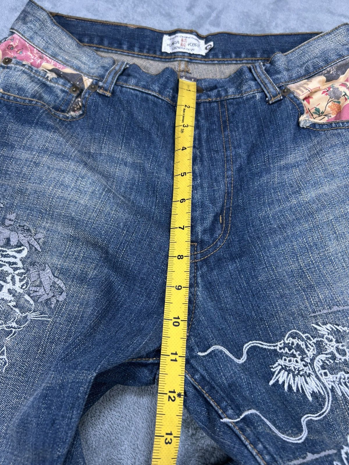Karakuri Tamashii Karakuri Tamashi Motif dragon x tiger Jeans Size US 30 / EU 46 - 9 Thumbnail