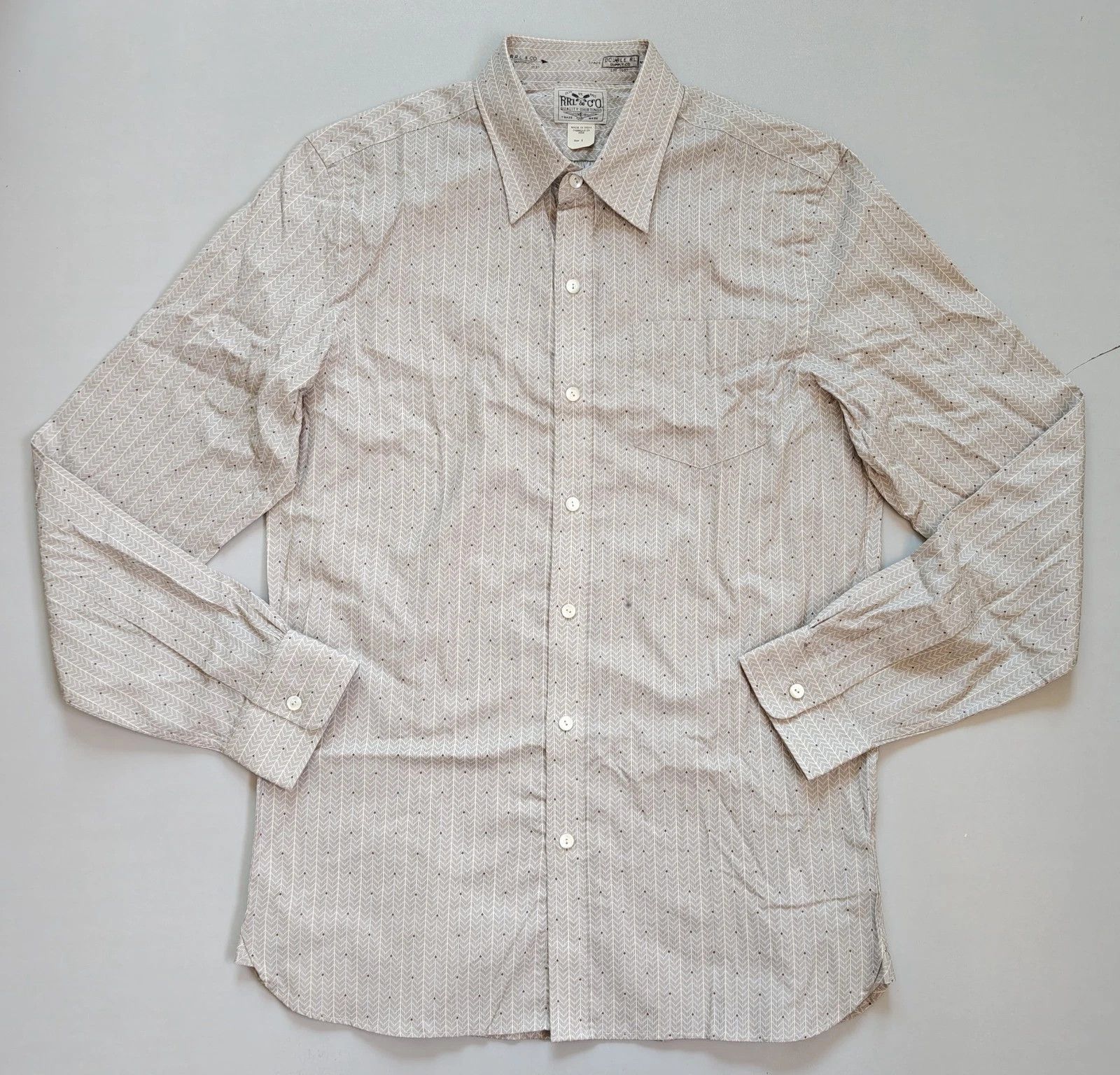 RRL Ralph Lauren Double RL Slim Fit Print Woven Shirt T 9106 Size US M / EU 48-50 / 2 - 2 Thumbnail
