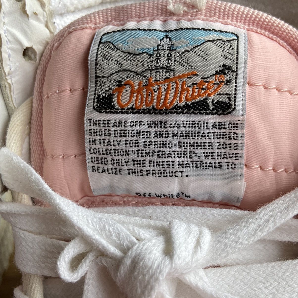 Off-White Off-White Court 3.0 Sample Sneakers Size 38 Size US 6.5 / EU 39-40 - 5 Thumbnail