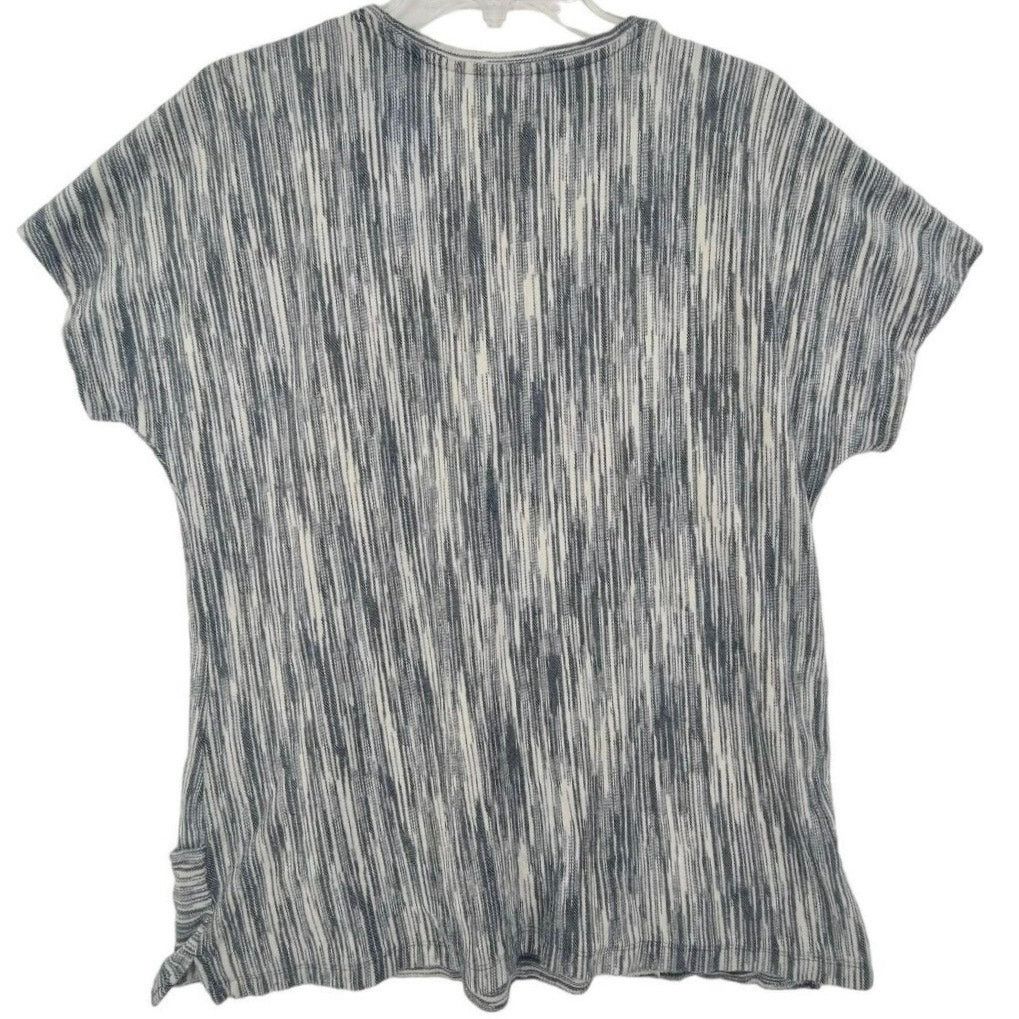 Chicos NWOT Weekends by Chico's Cotton Knit Top Size L / US 10 / IT 46 - 3 Thumbnail