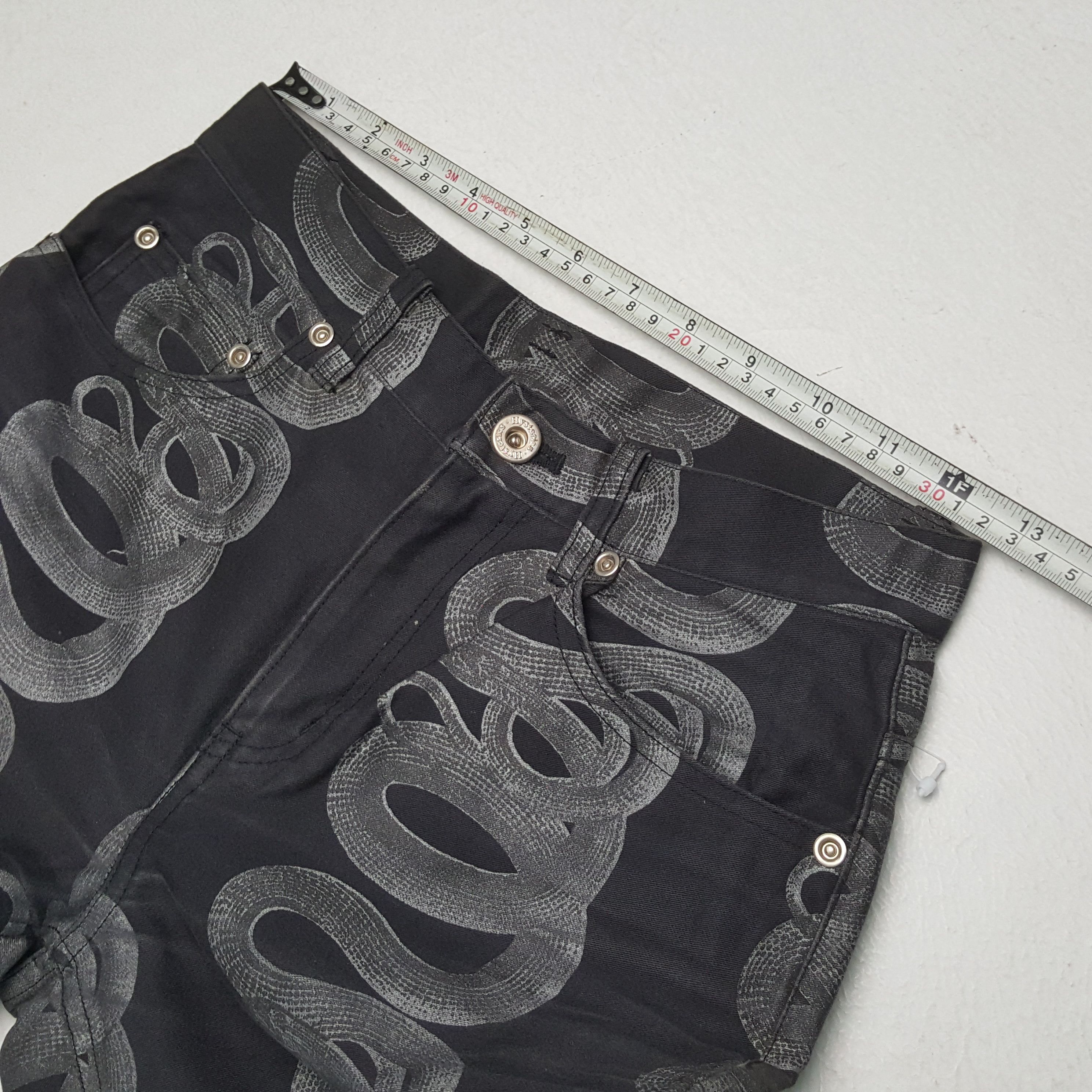 Hysteric Glamour HYSTERIC GLAMOUR Fashion Style Snake Art Pants Size 25" / US 0 / IT 36 - 7 Thumbnail