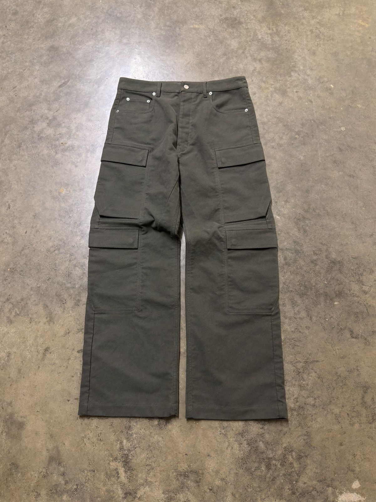 Rick Owens Rick Owens FW25 ‘Concordians’ Double Cargo Geth Jeans Size US 32 / EU 48 - 1 Thumbnail
