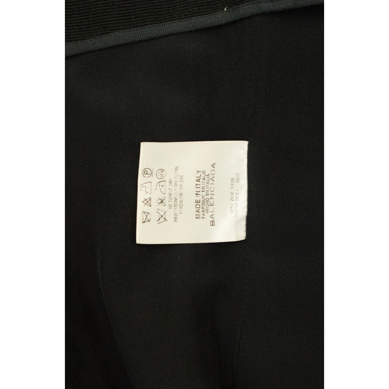 Balenciaga by Nicolas Ghesquière S/S 2006 Black Dress Size S / US 4 / IT 40 - 6 Thumbnail