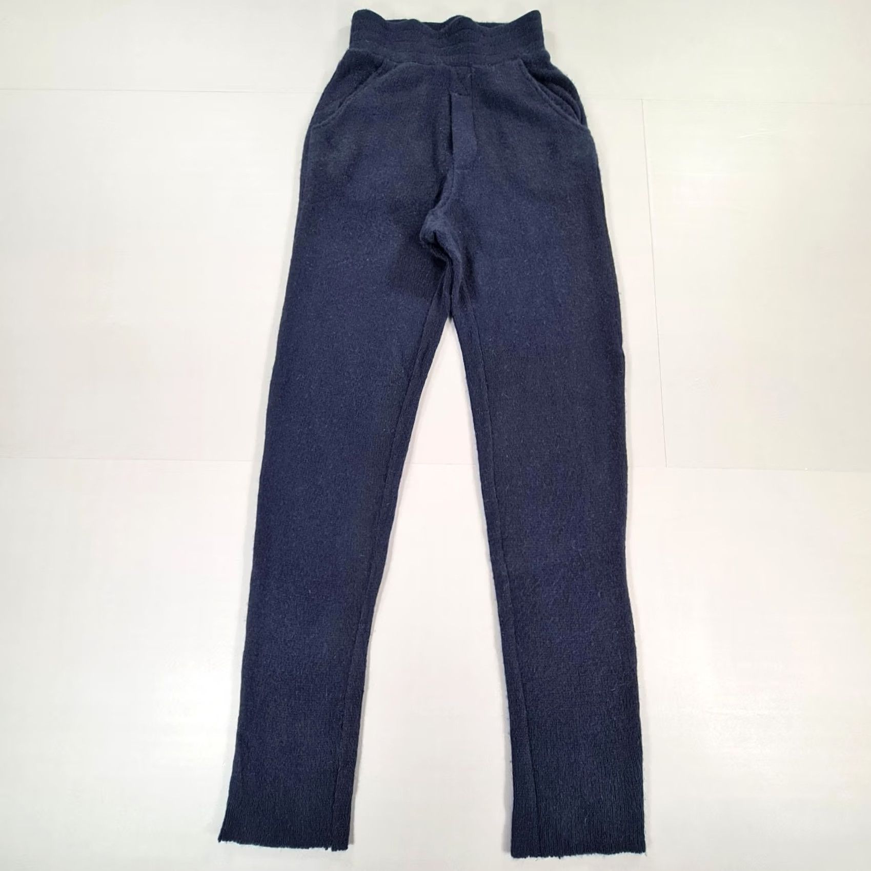 The Elder Statesman VINTAGE The Elder Statesman Womens Joggers XS Navy 100% Cashmere Knit Pants Trousers Size 26" / US 2 / IT 38 - 2 Thumbnail