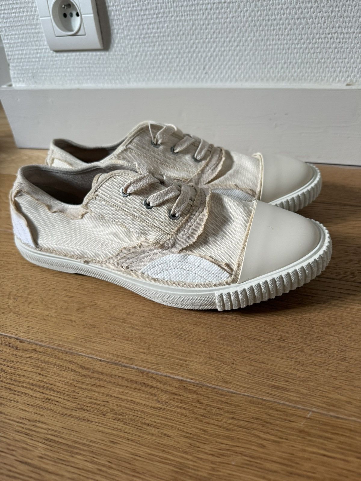 Maison Margiela Maison Margiela Inside Out canvas sneakers Size US 9 / EU 42 - 7 Thumbnail
