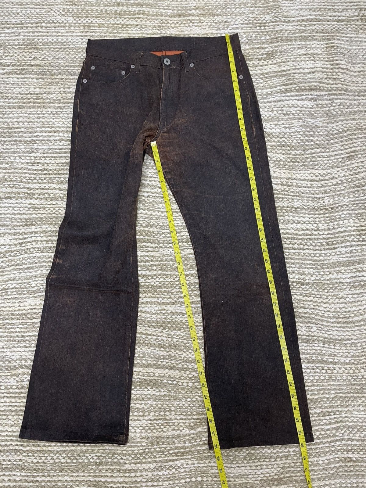 Melrose 🔥Rare🔥Flare Men’s Melrose Denim Jeans Size US 32 / EU 48 - 7 Thumbnail