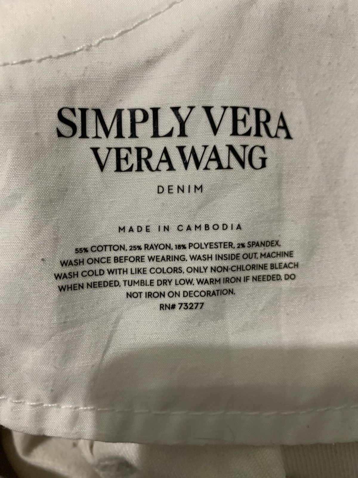 Vera Wang Vera wang mid rise denim Size 27" / US 4 / IT 40 - 6 Thumbnail