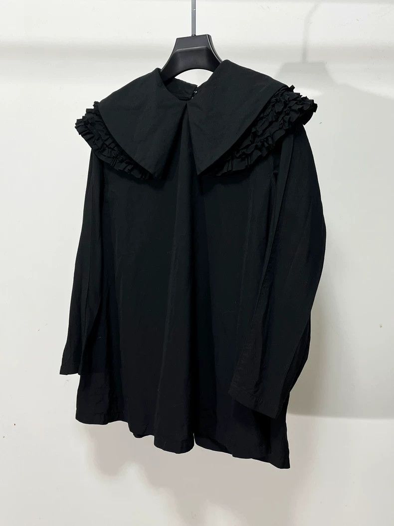 Comme des Garcons Comme Des Garcons Shirt with large lapels and ruffles Size XS / US 0-2 / IT 36-38 - 2 Thumbnail