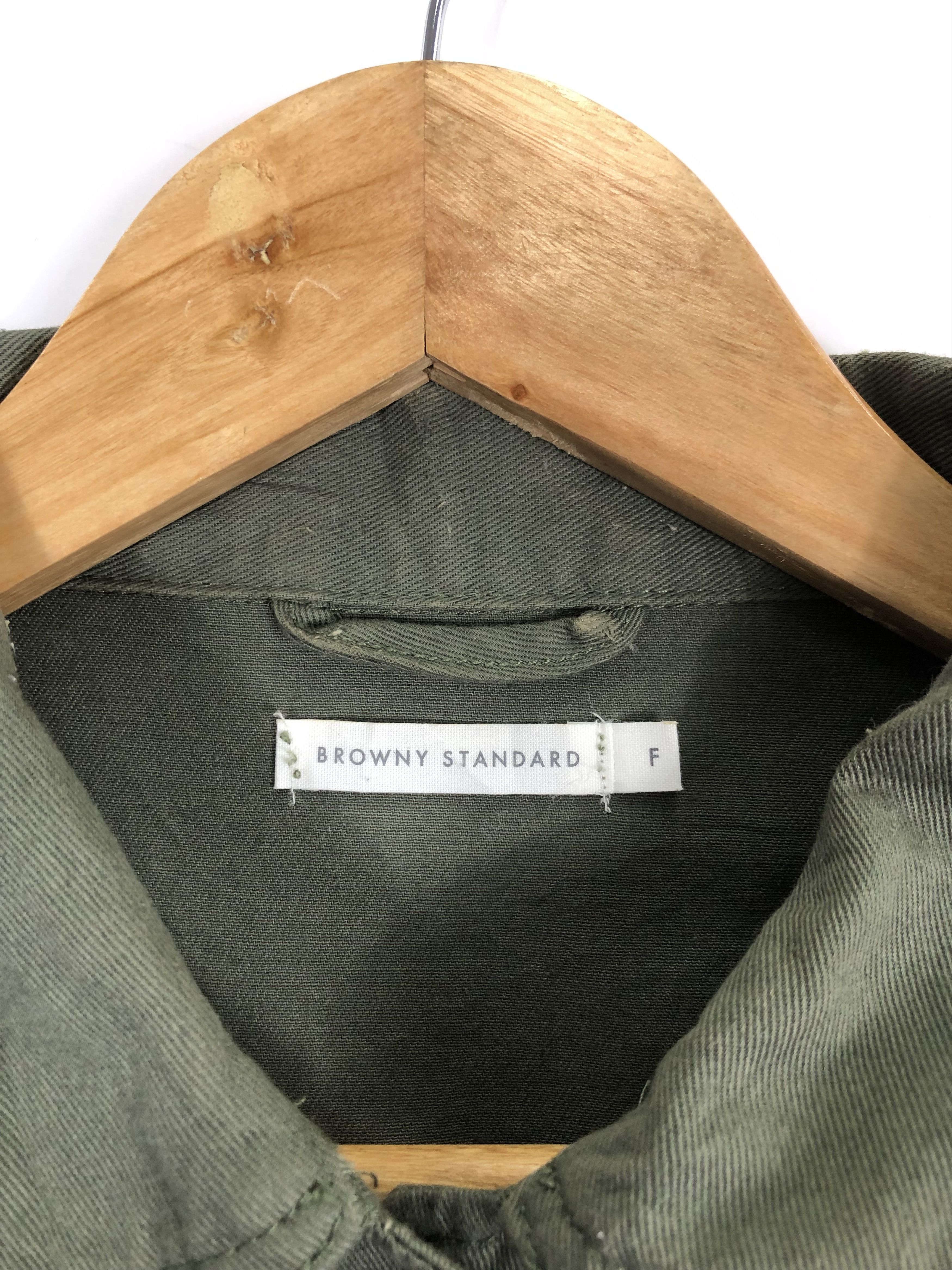 Vintage Vintage Us Army Green Denim Jacket J0663 Size US M / EU 48-50 / 2 - 6 Thumbnail
