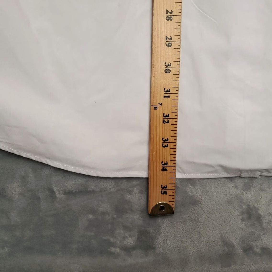 Vintage Hargio Dress Shirt Mens 18 White Polyester Blend Short Sleeve Classic NWT Shirt Mens 18 White Polyester Blend Short Sleeve Button-Up Classic NWT Size 48R - 6 Thumbnail