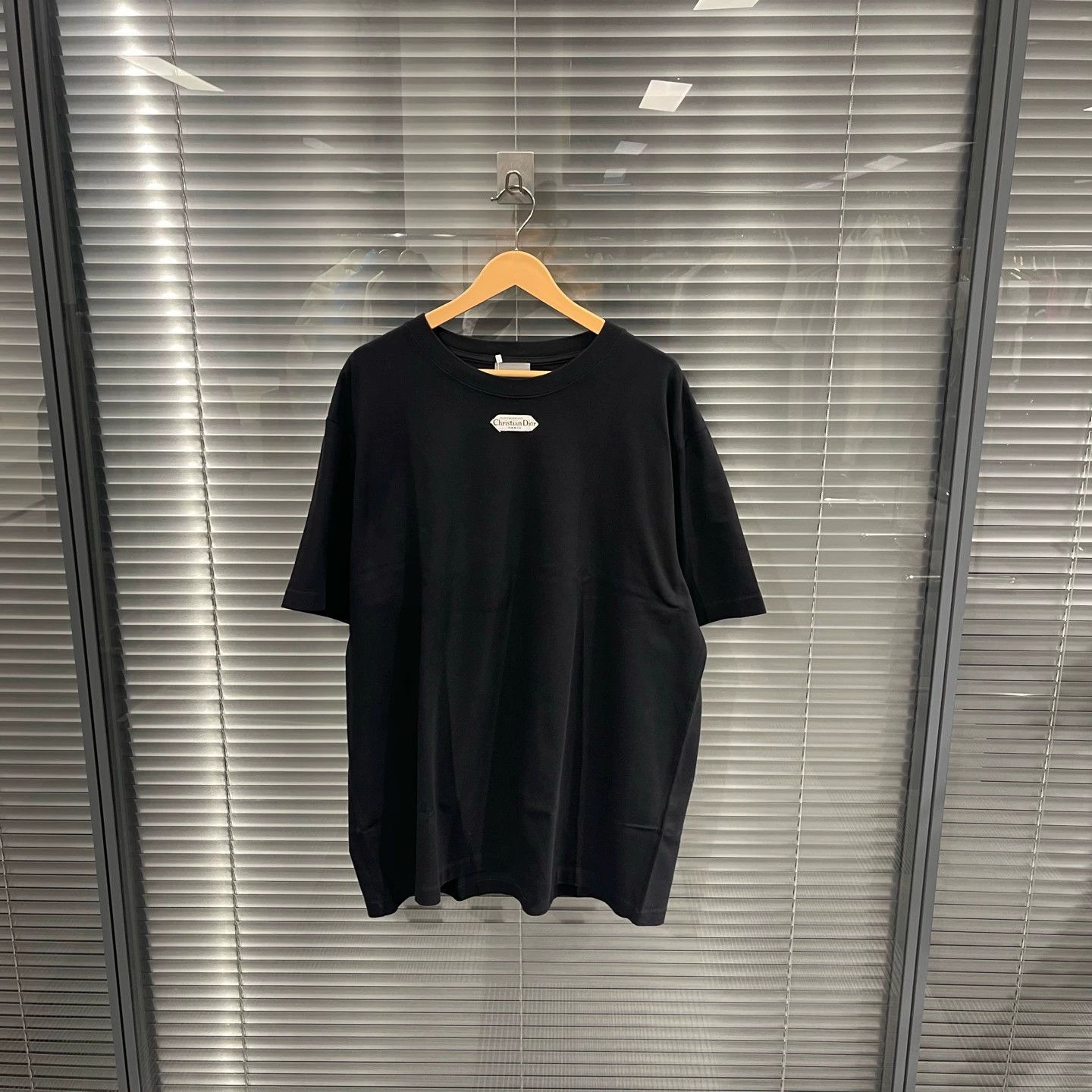 Dior Black Short-Sleeve T-Shirt Size US XXL / EU 58 / 5 - 1 Thumbnail
