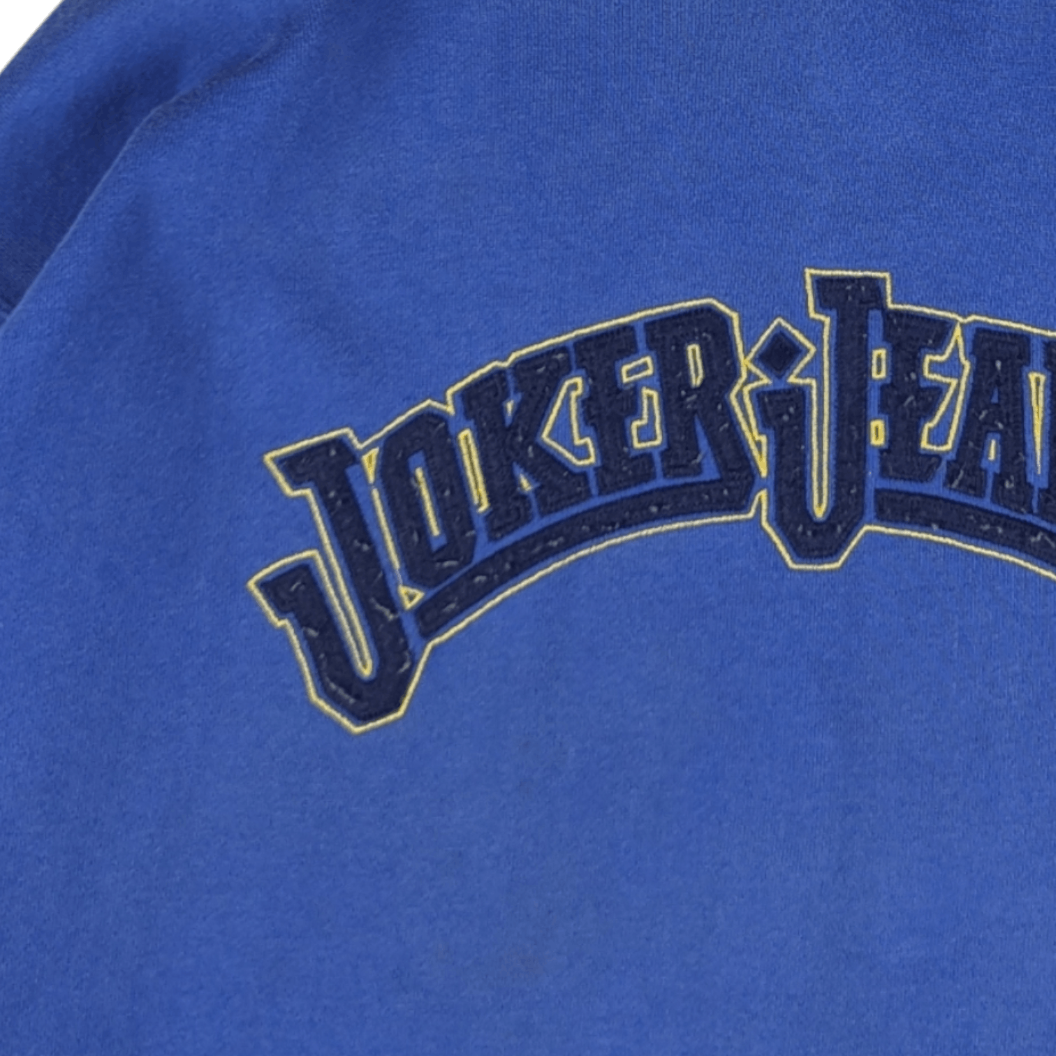 Vintage Vintage 90's JOKER JEANS Big Logo Sweatshirts Size US XL / EU 56 / 4 - 8 Thumbnail
