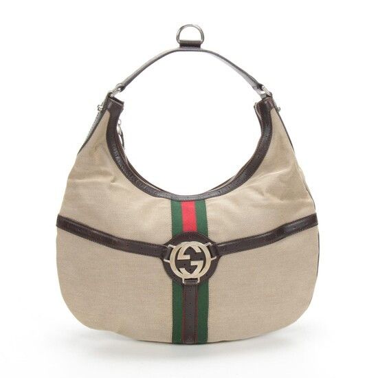Gucci Gucci Interlocking GG Sherry Web Reins Hobo Bag Size ONE SIZE - 2 Thumbnail