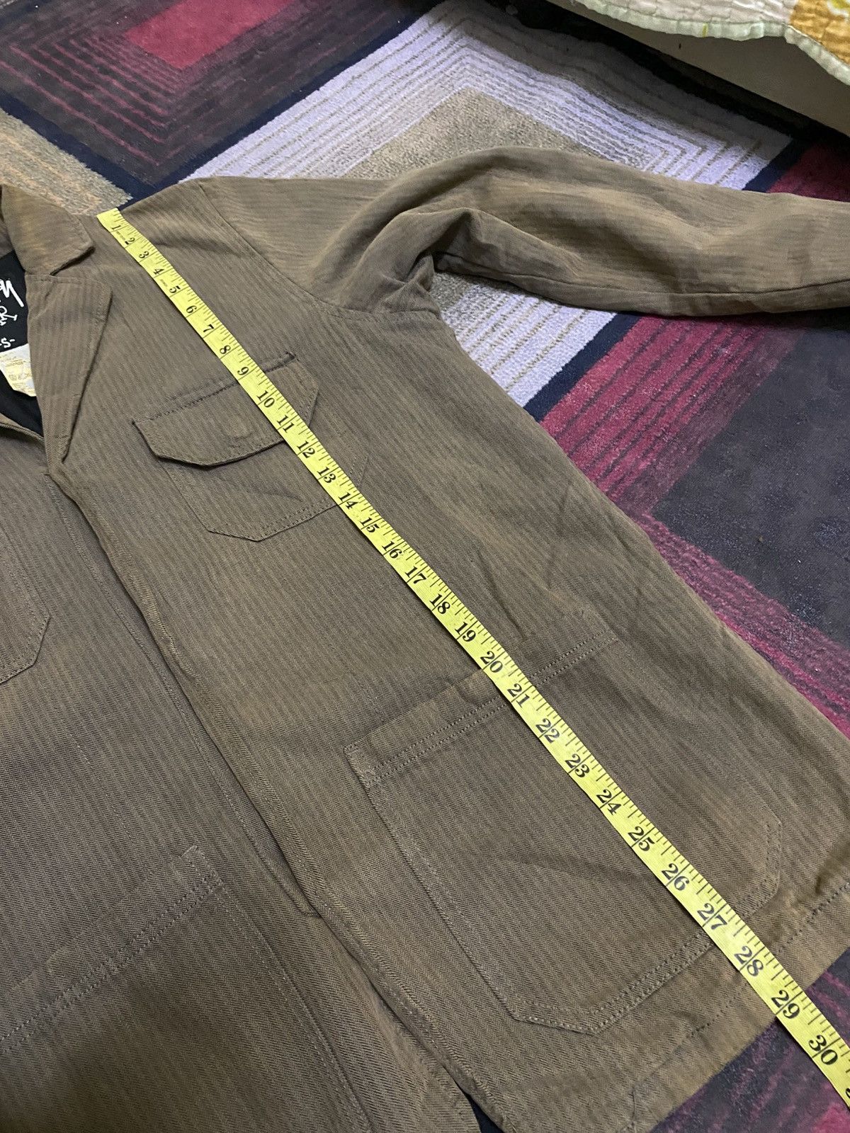 Stussy VINTAGE STUSSY JAPAN HERRINGBONE 4 POCKET JACKET Size US S / EU 44-46 / 1 - 12 Thumbnail