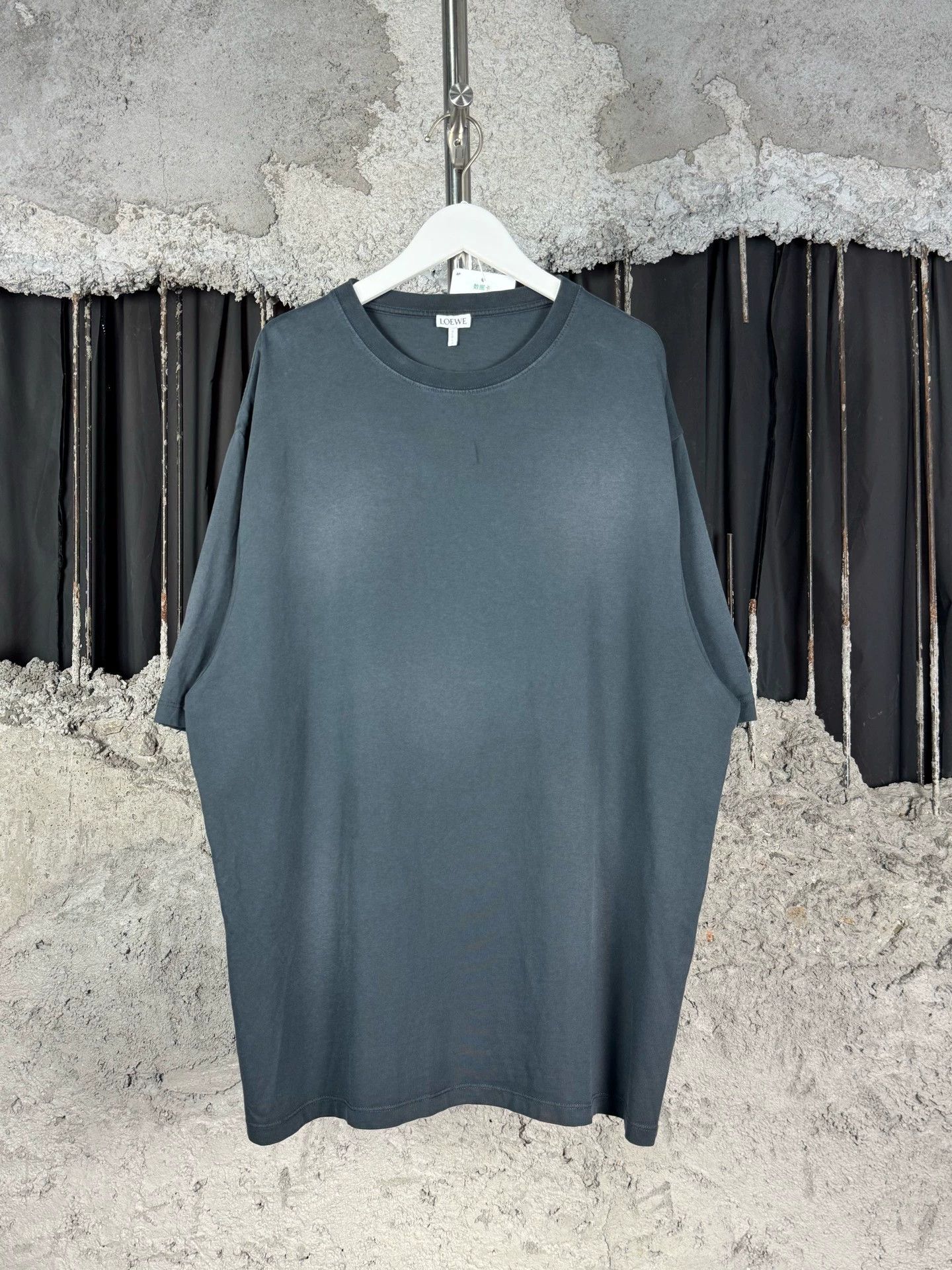 Loewe Loewe Distressed Wash Cuff Logo SS Tee S New Size US S / EU 44-46 / 1 - 1 Thumbnail