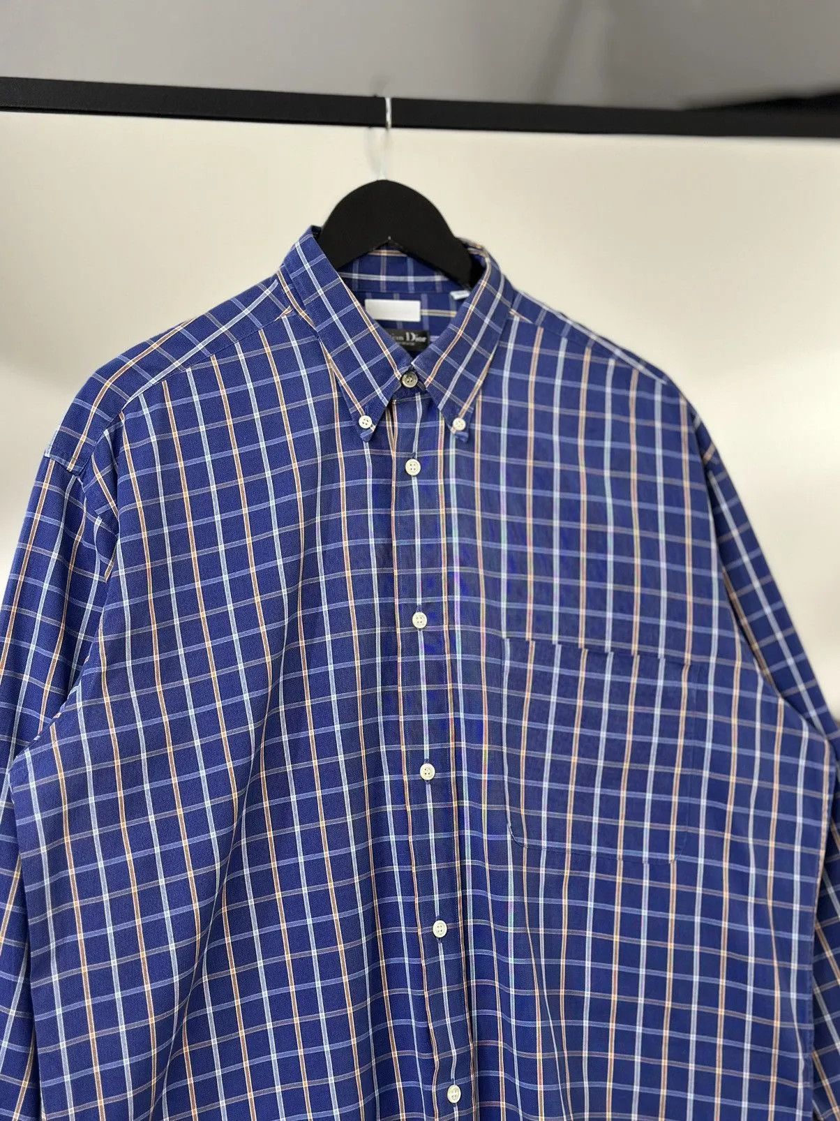 Dior Vintage Christian Dior Monsieur France Luxury Shirt Loro Size US XL / EU 56 / 4 - 7 Thumbnail