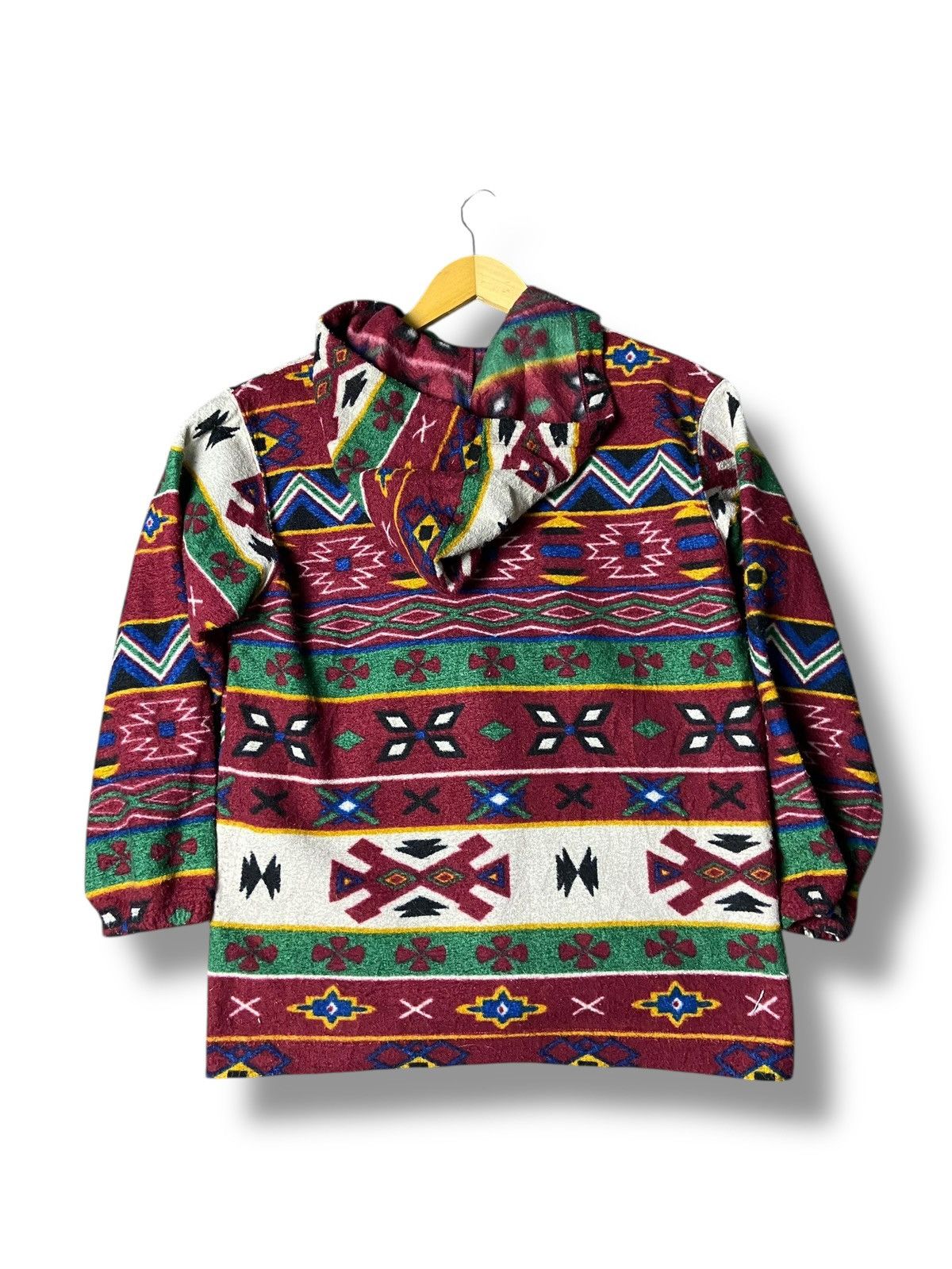 Japanese Brand Passion Brand Native Design Fleece Jacket (145) Size US M / EU 48-50 / 2 - 4 Thumbnail