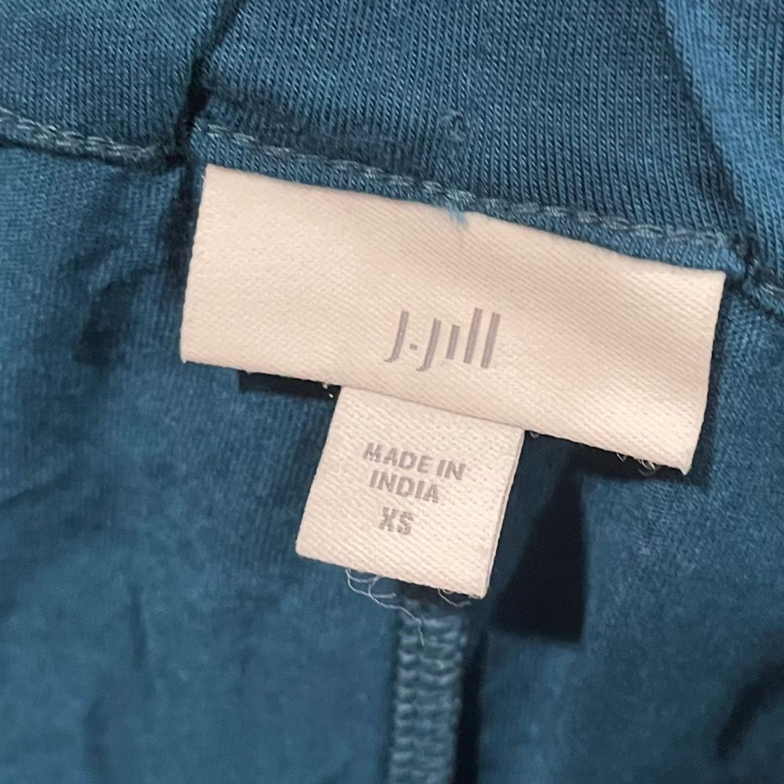 Vintage NWOT J. Jill Drawstring Jogger Pants High Rise Relaxed Sz XS Size 24" / US 00 / IT 34 - 3 Thumbnail