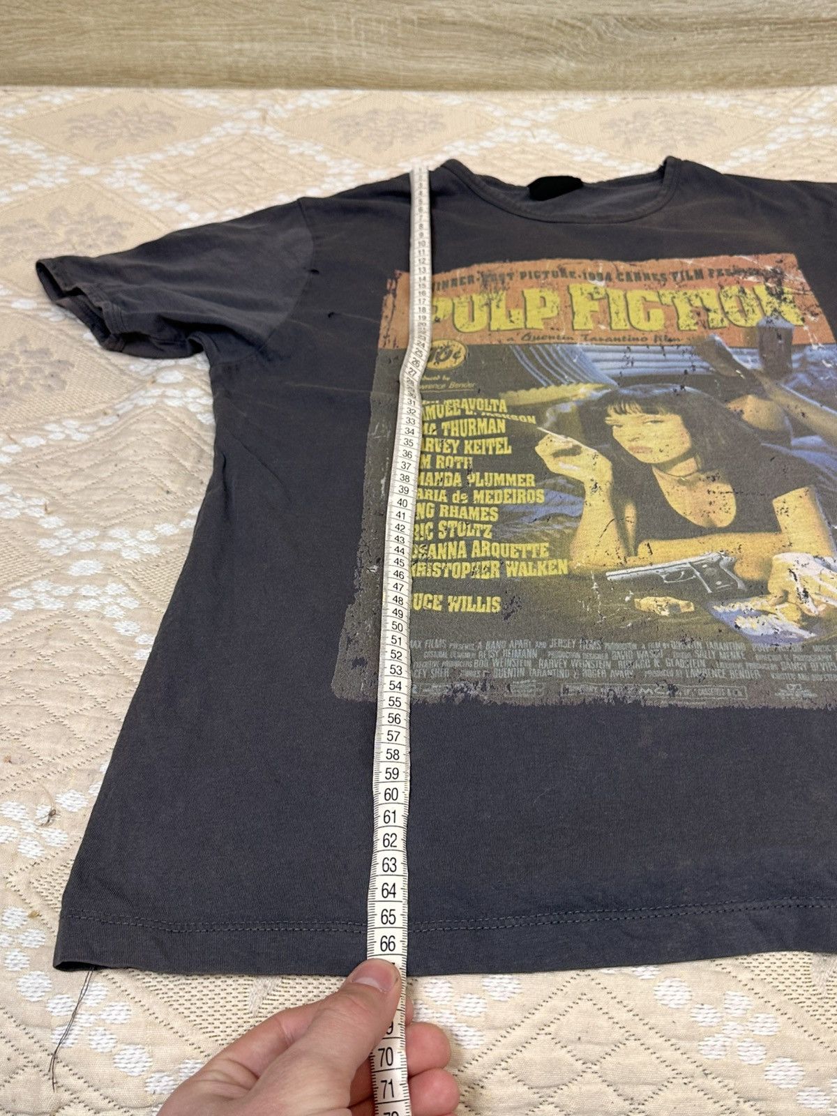 Vintage 🔥 Pulp Fiction Vintage Movie Promo T Shirt Tarantino USA Size US M / EU 48-50 / 2 - 12 Thumbnail