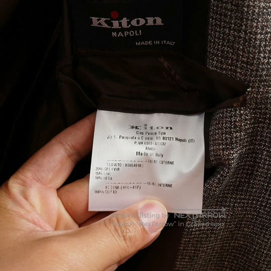 Kiton Elegant Kiton Blazer and Pants Set. Size US M / EU 48-50 / 2 - 8 Thumbnail