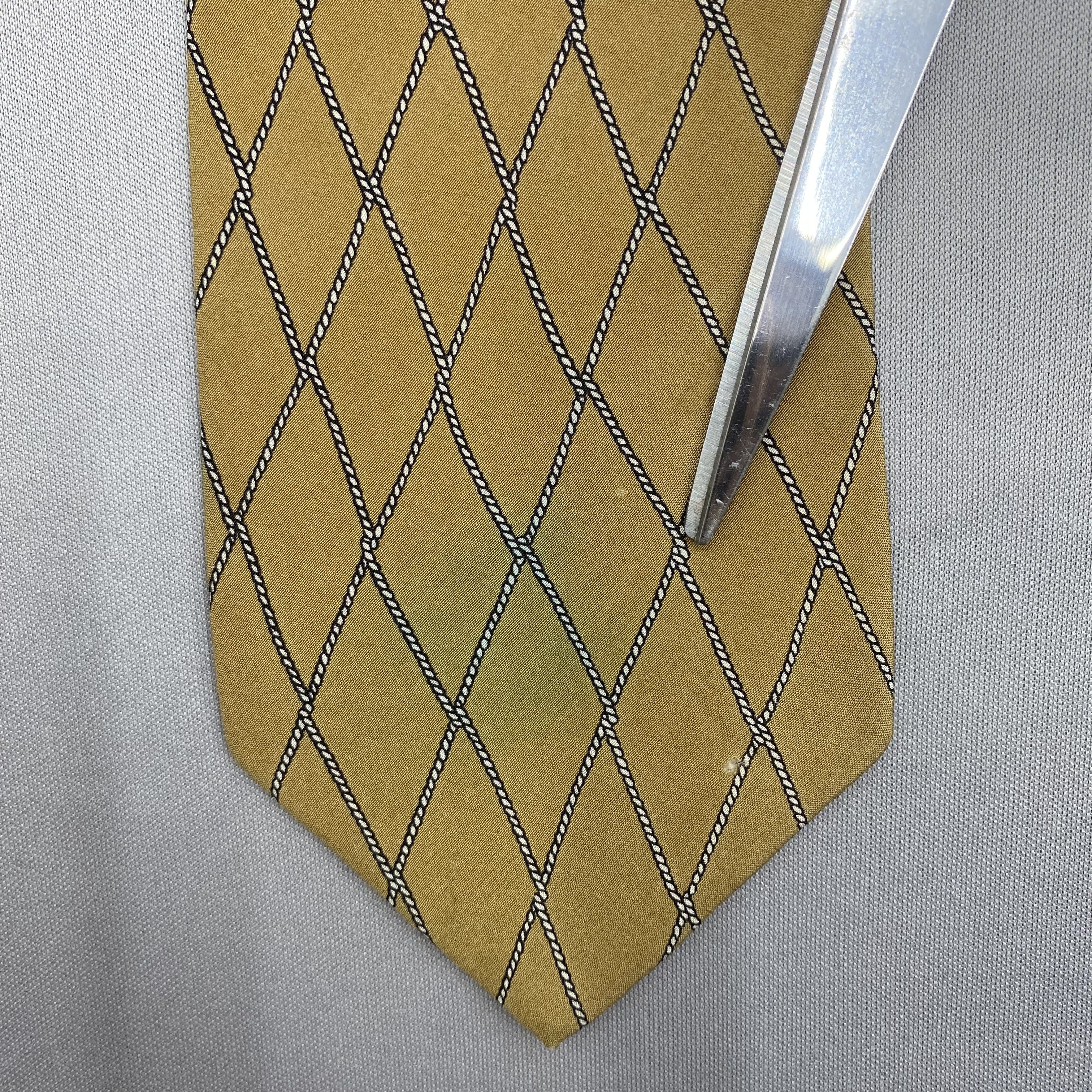 Casablanca Vintage Casablanca SILK Necktie Cravate Pure Silk Neck Tie Size ONE SIZE - 8 Thumbnail