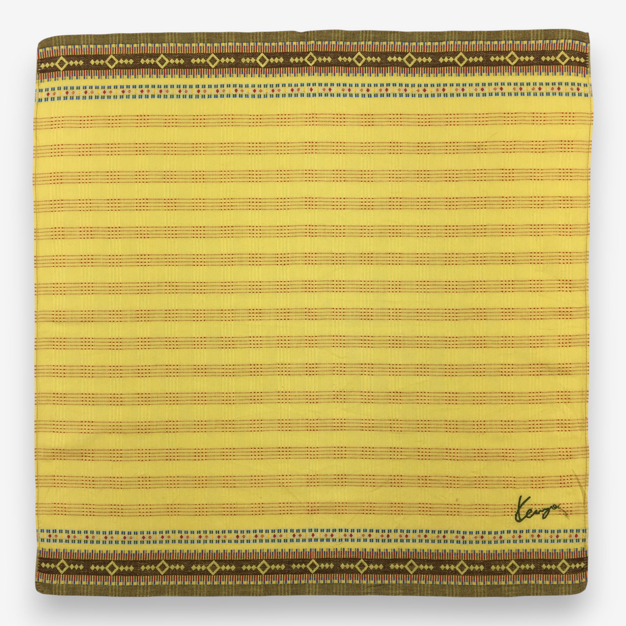 Kenzo Vintage Kenzo Handkerchief Pocket Square Bandana Size ONE SIZE - 2 Thumbnail